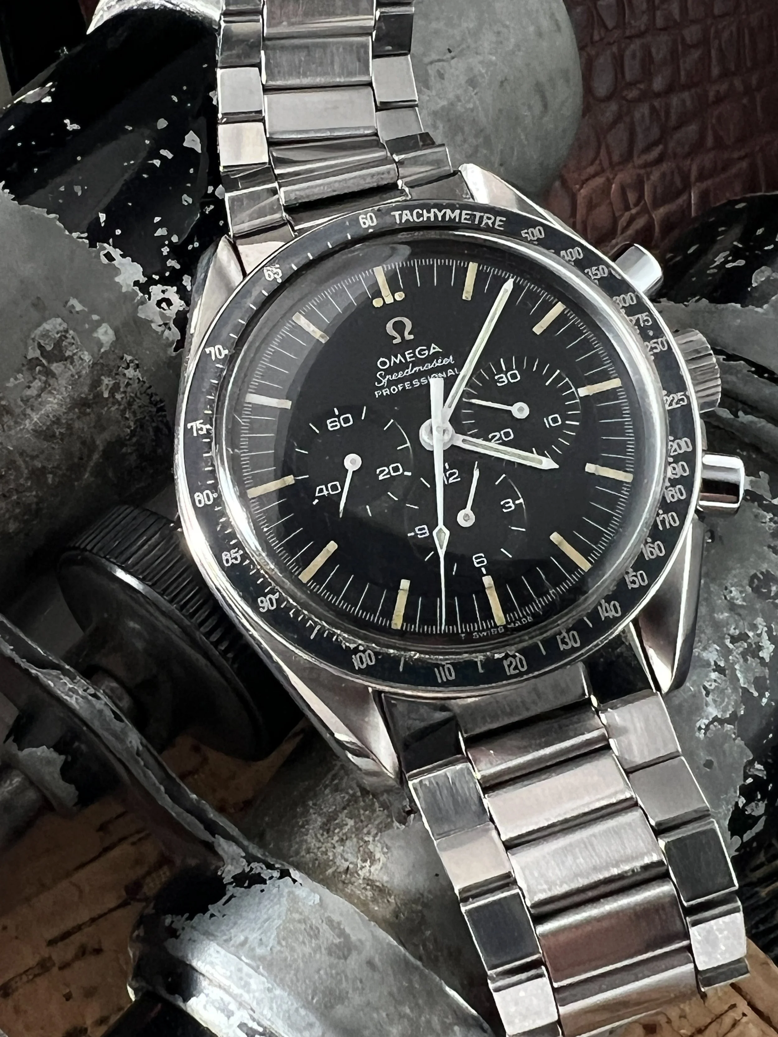 1969 Omega Speedmaster Transition Cool Vintage Watches