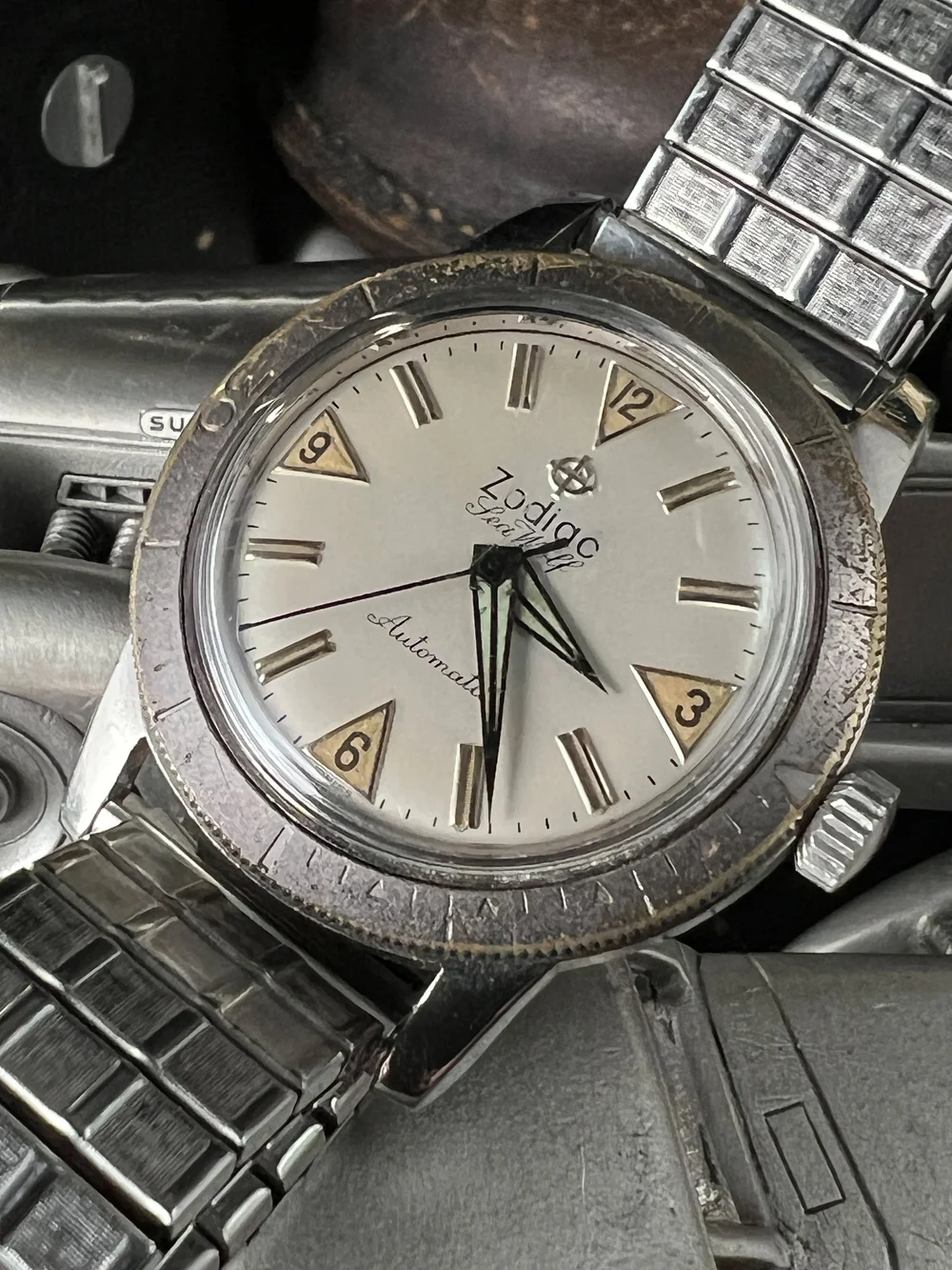 60's Zodiac Sea Wolf — Cool Vintage Watches - Main Image