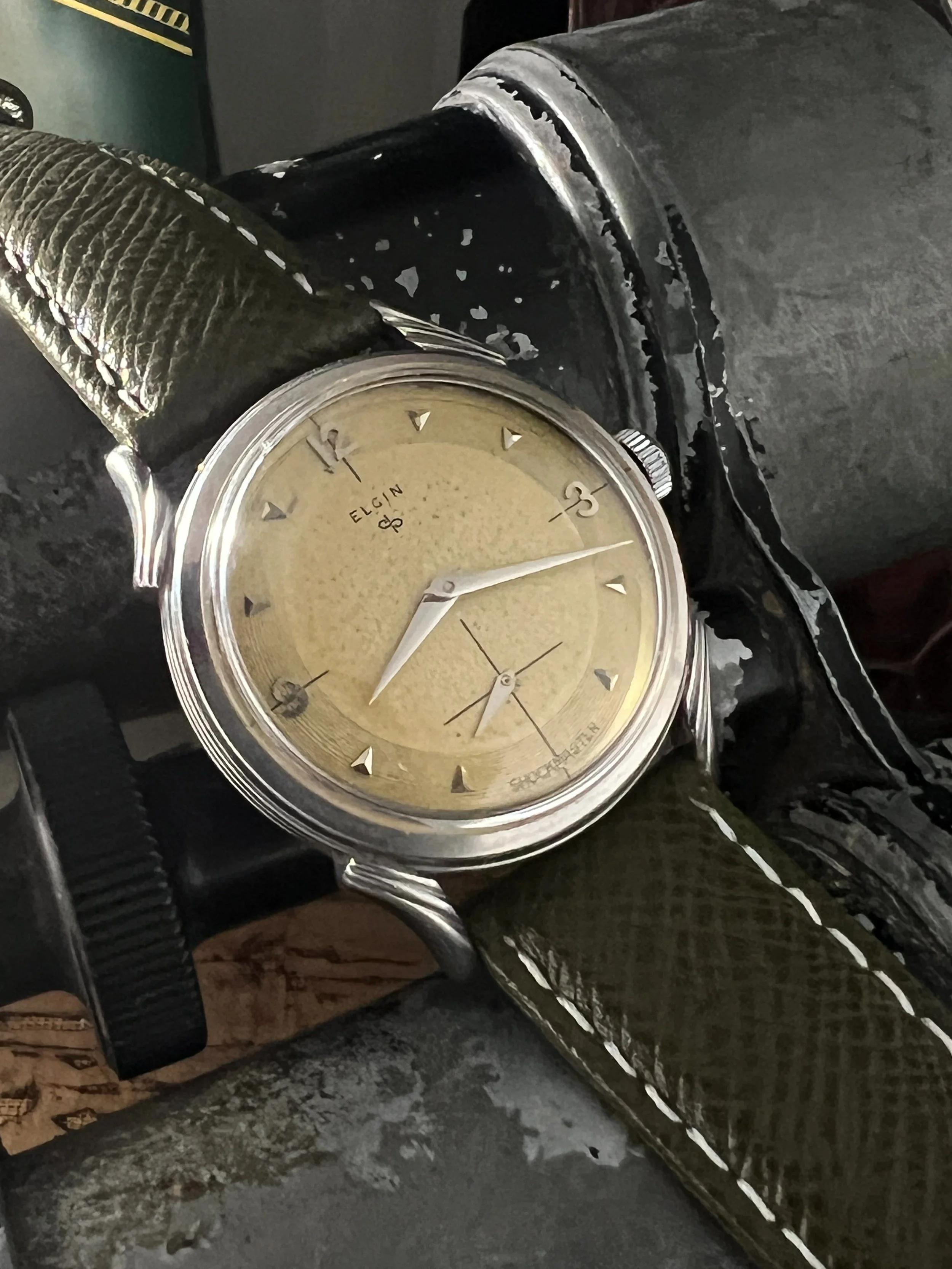 1950's Elgin Shockmaster — Cool Vintage Watches