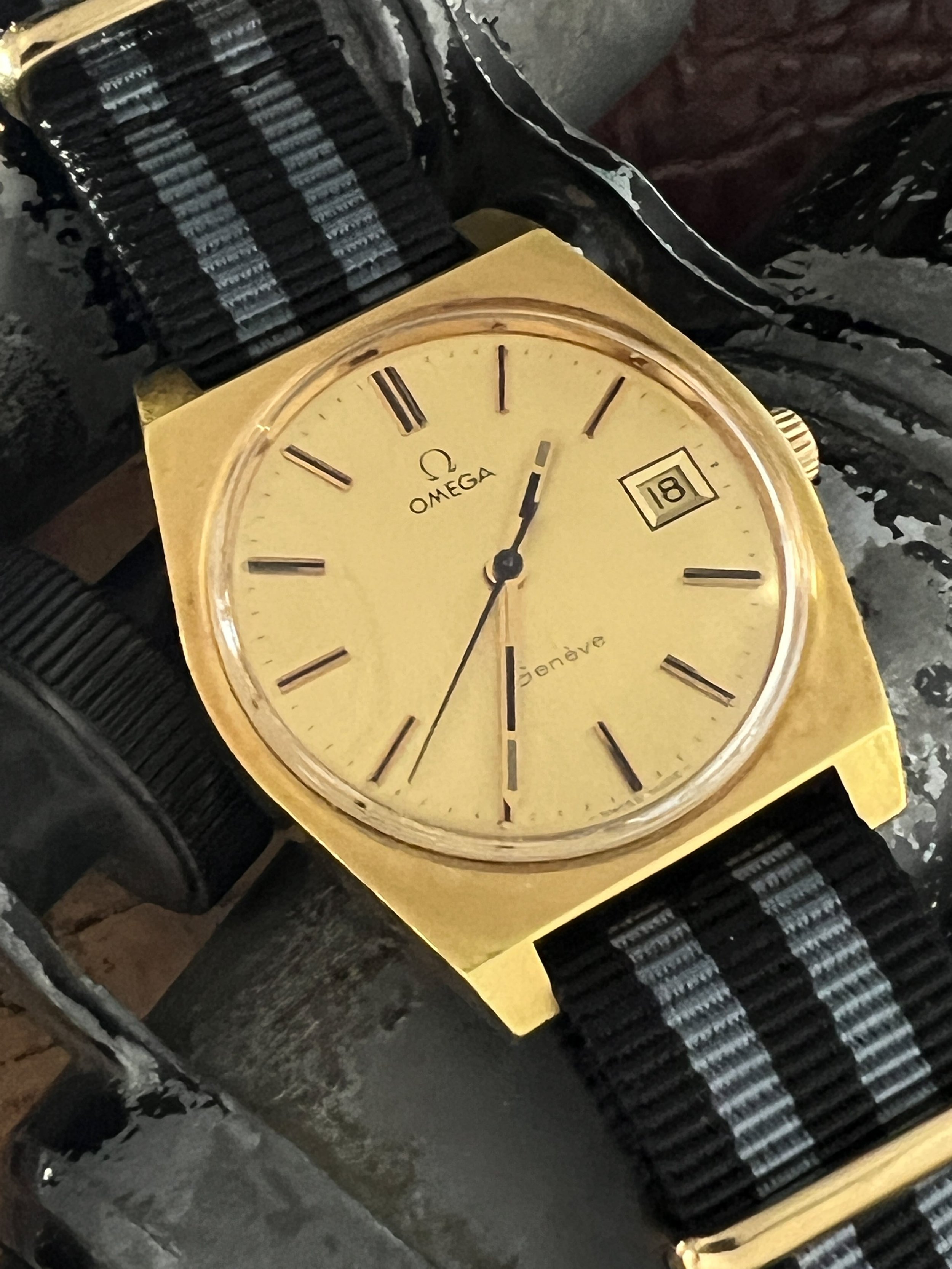 70's Omega Geneve Date — Cool Vintage Watches
