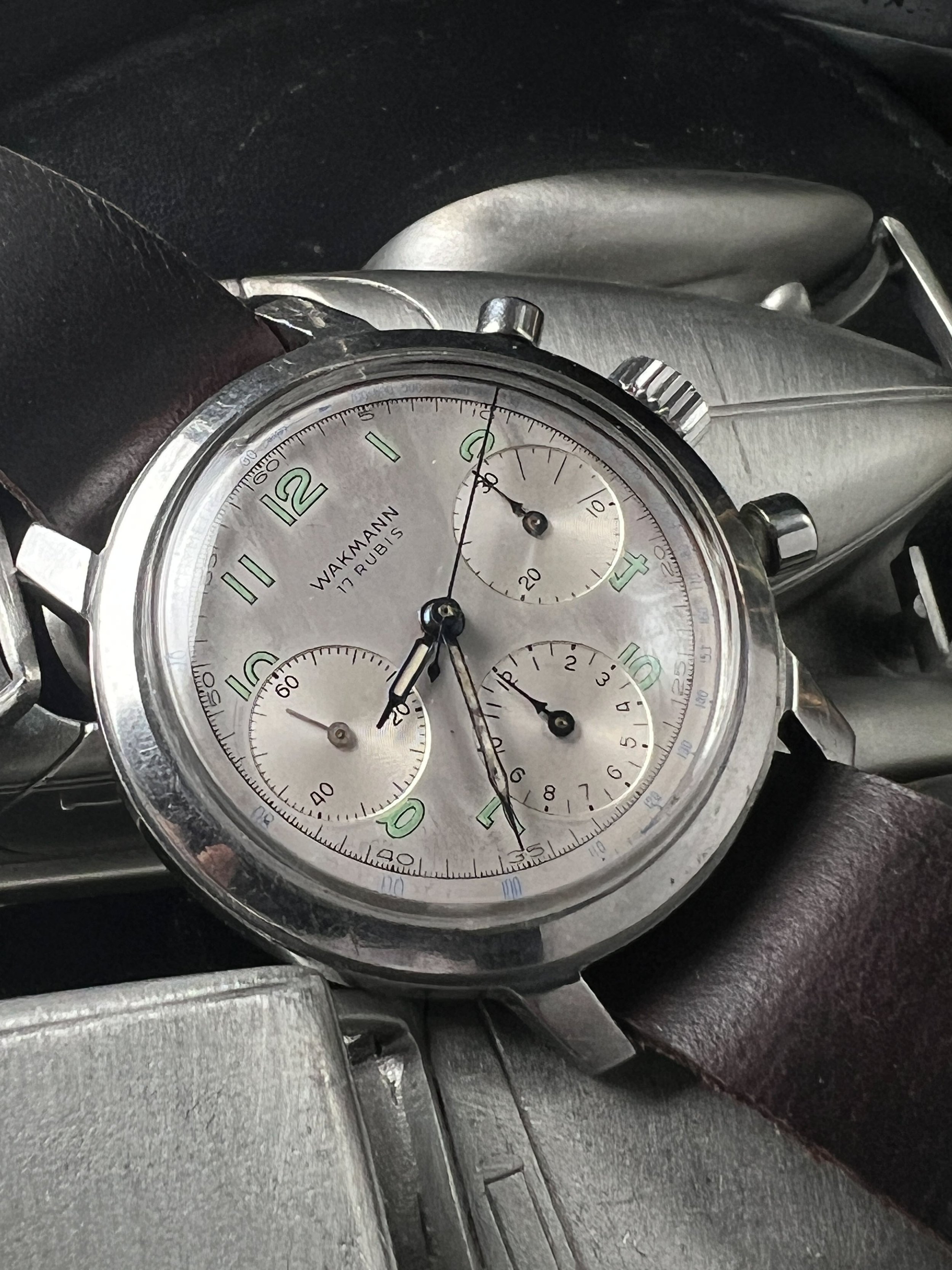 's Wakmann Chronograph mm — Cool Vintage Watches