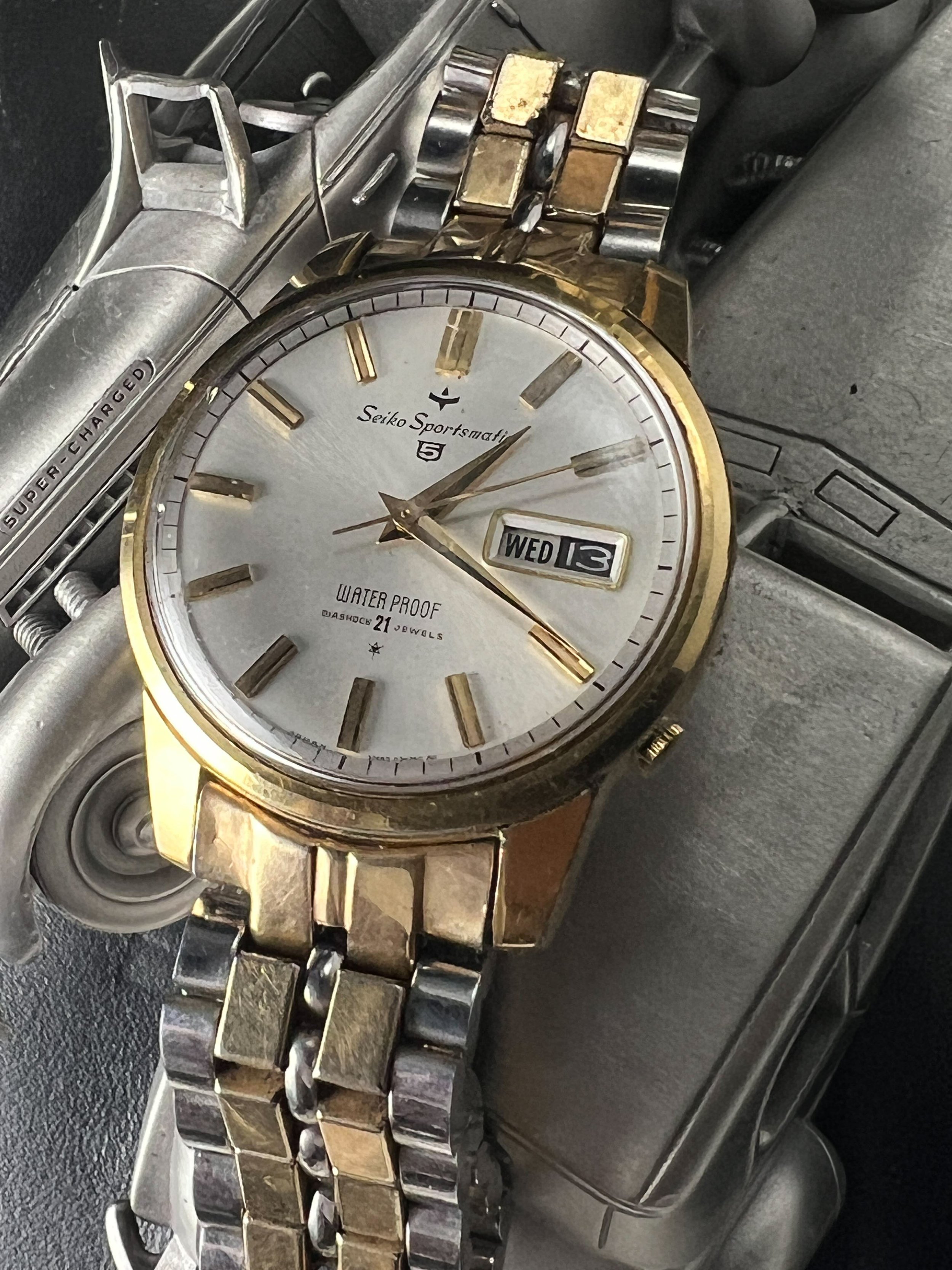 60's Seiko Sportsmatic 5 — Cool Vintage Watches