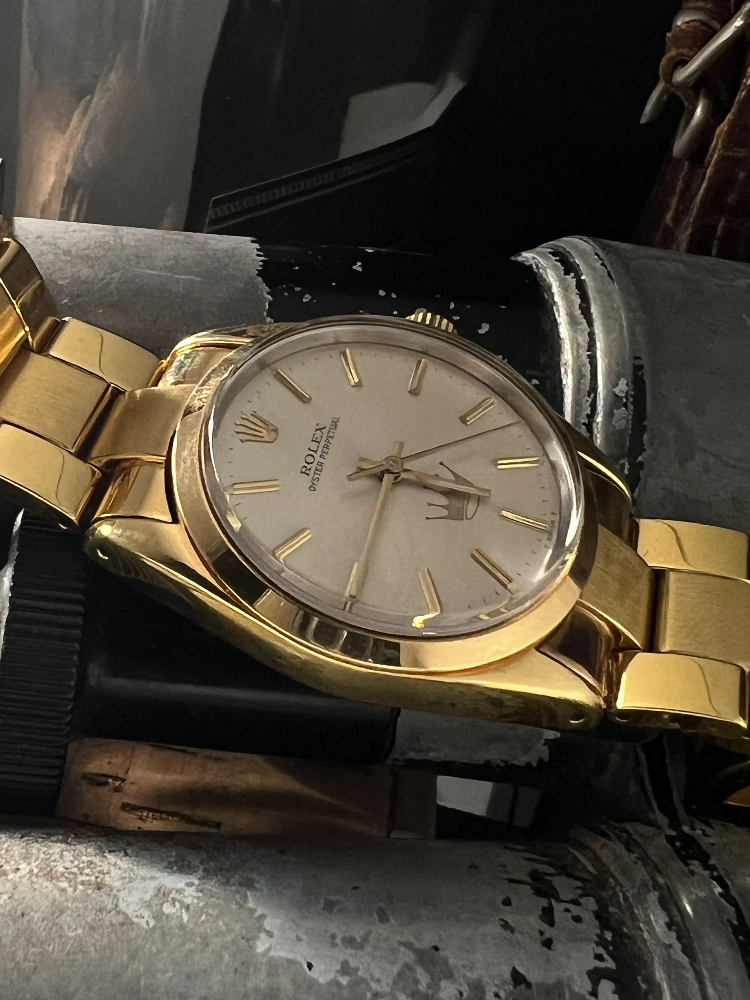 ｋ　ROLEX OYSTER ケース VINTAGE & GENUINE 1985 MEN'S ROLEX DATEJUST 16013 WATCH CASE