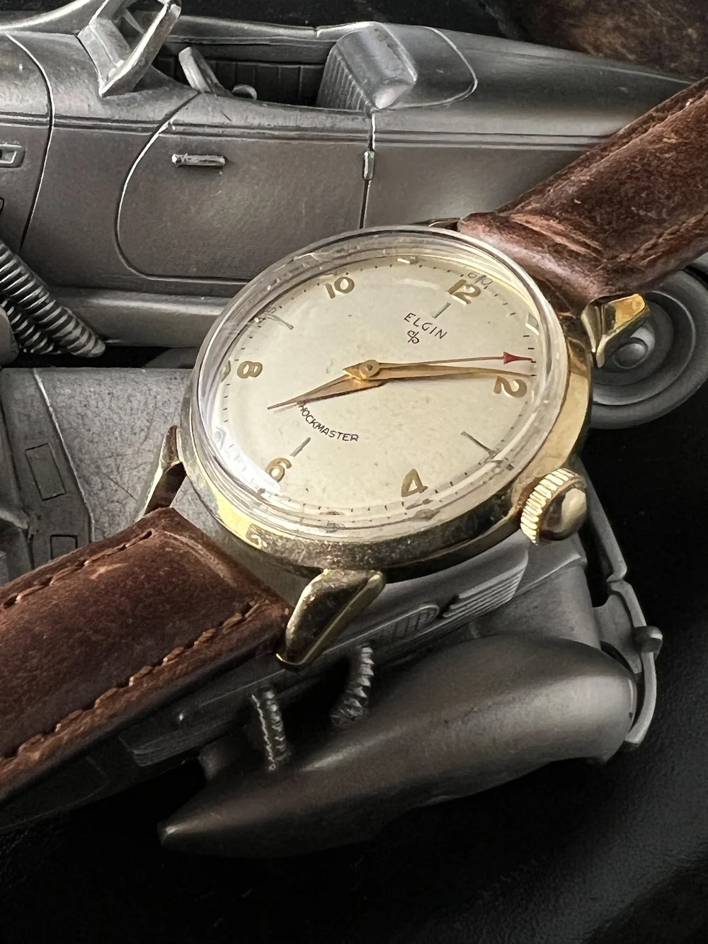 1950's Elgin Shockmaster — Cool Vintage Watches