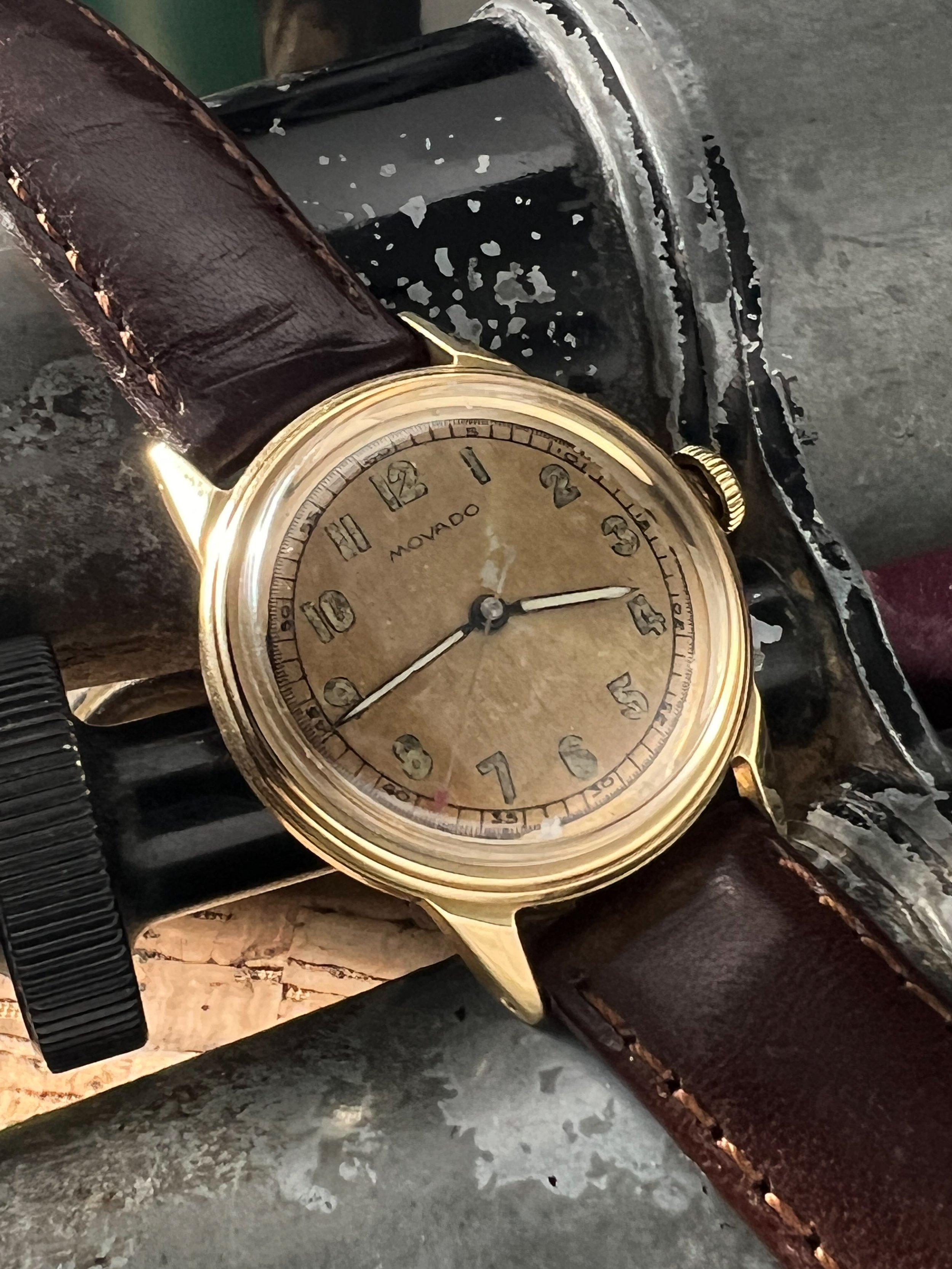 1950's Movado Gold — Cool Vintage Watches