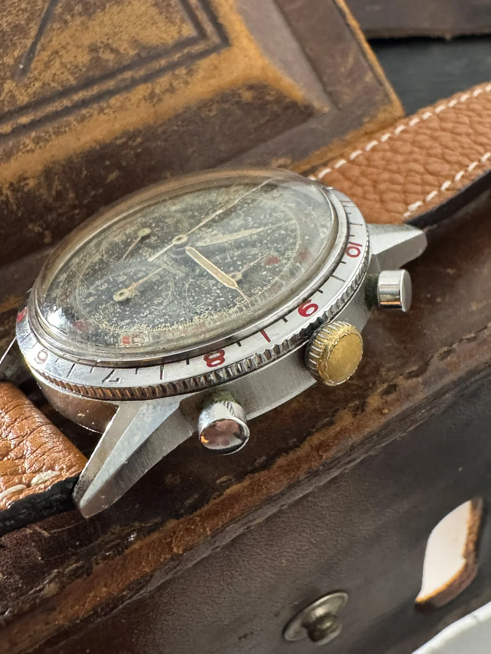Early Gallet Flying Officer 1940s Jardur Bezelmeter Aviation