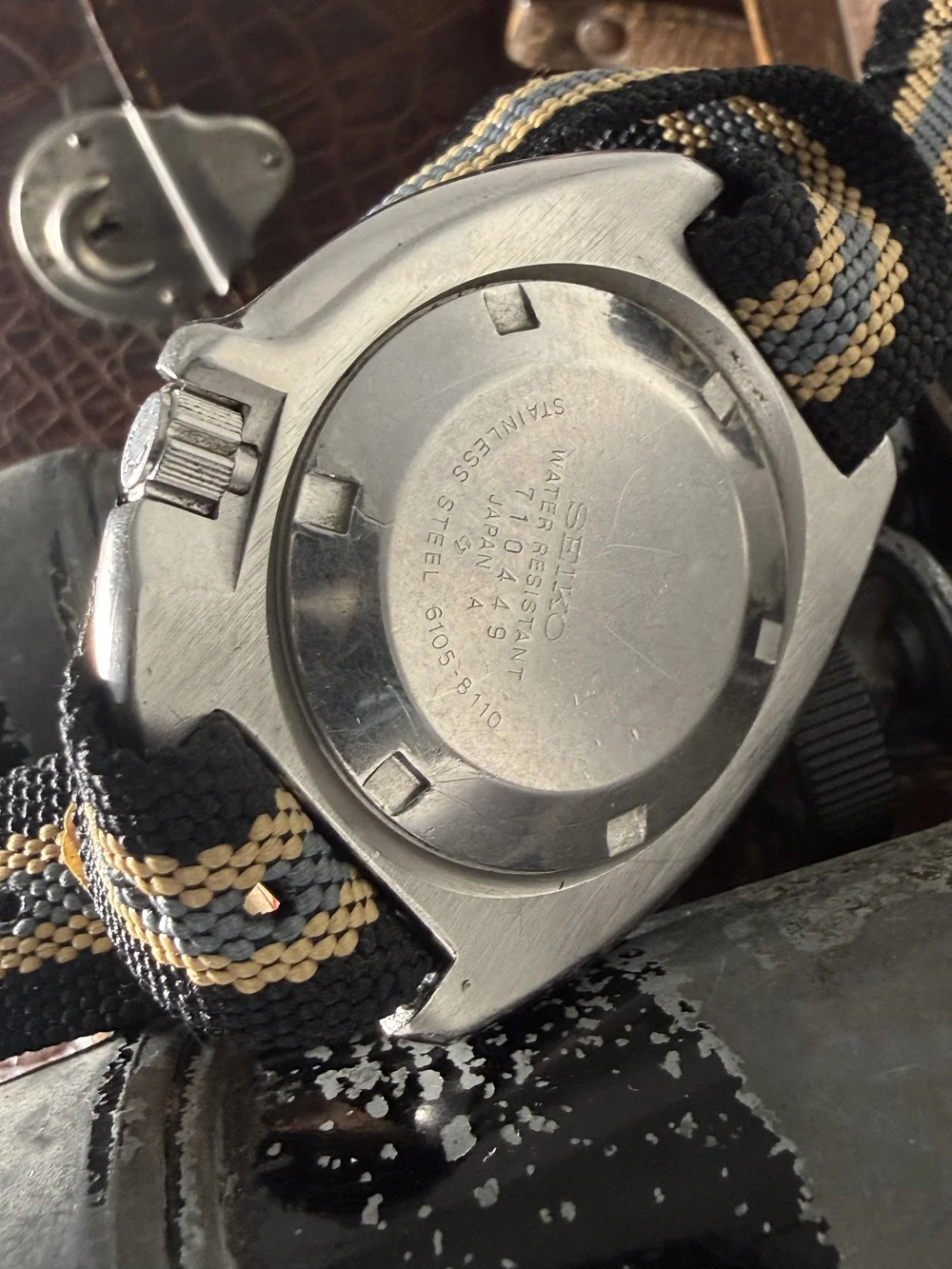 LUNA / HISTORY デモテープ プログレ プログレハード 1977 Seiko 6105-8110 Captain Willard — Cool Vintage Watches