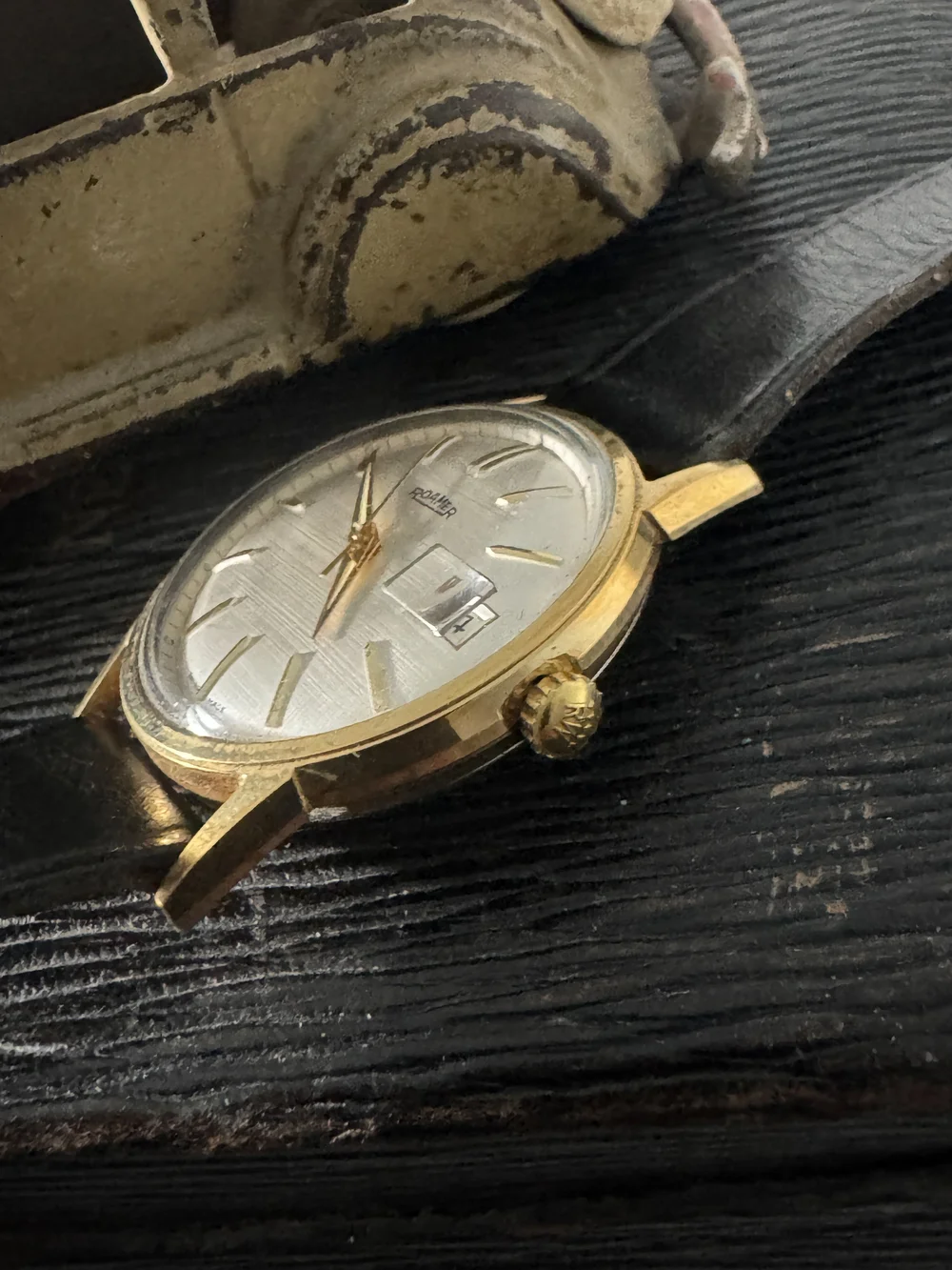 Montre Vintage Roamer 95686 Carré - Mécanique Manuelle - Années 1960 - Suisse NOS