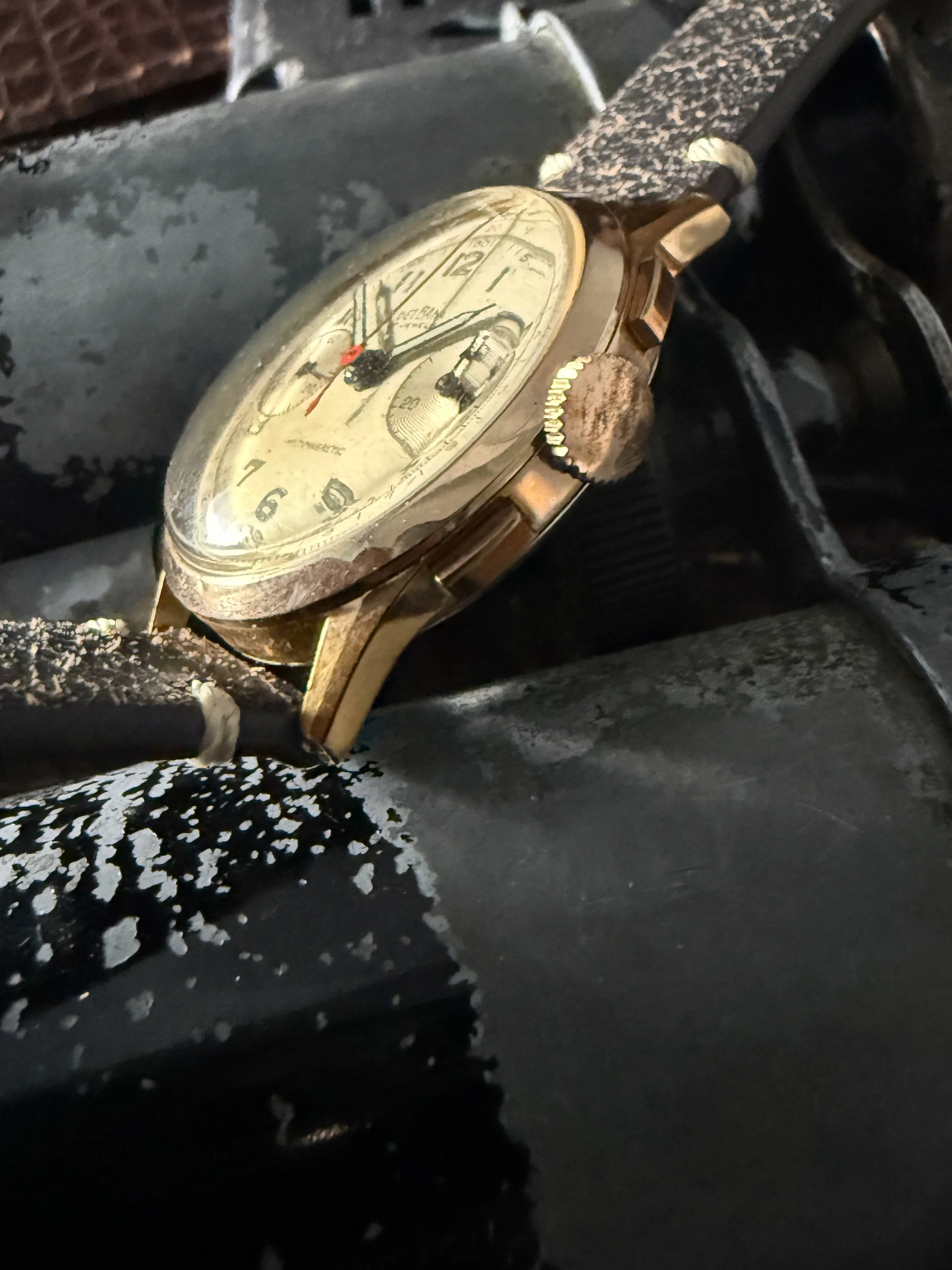 50's Swiss Delbana Chronograph — Cool Vintage Watches