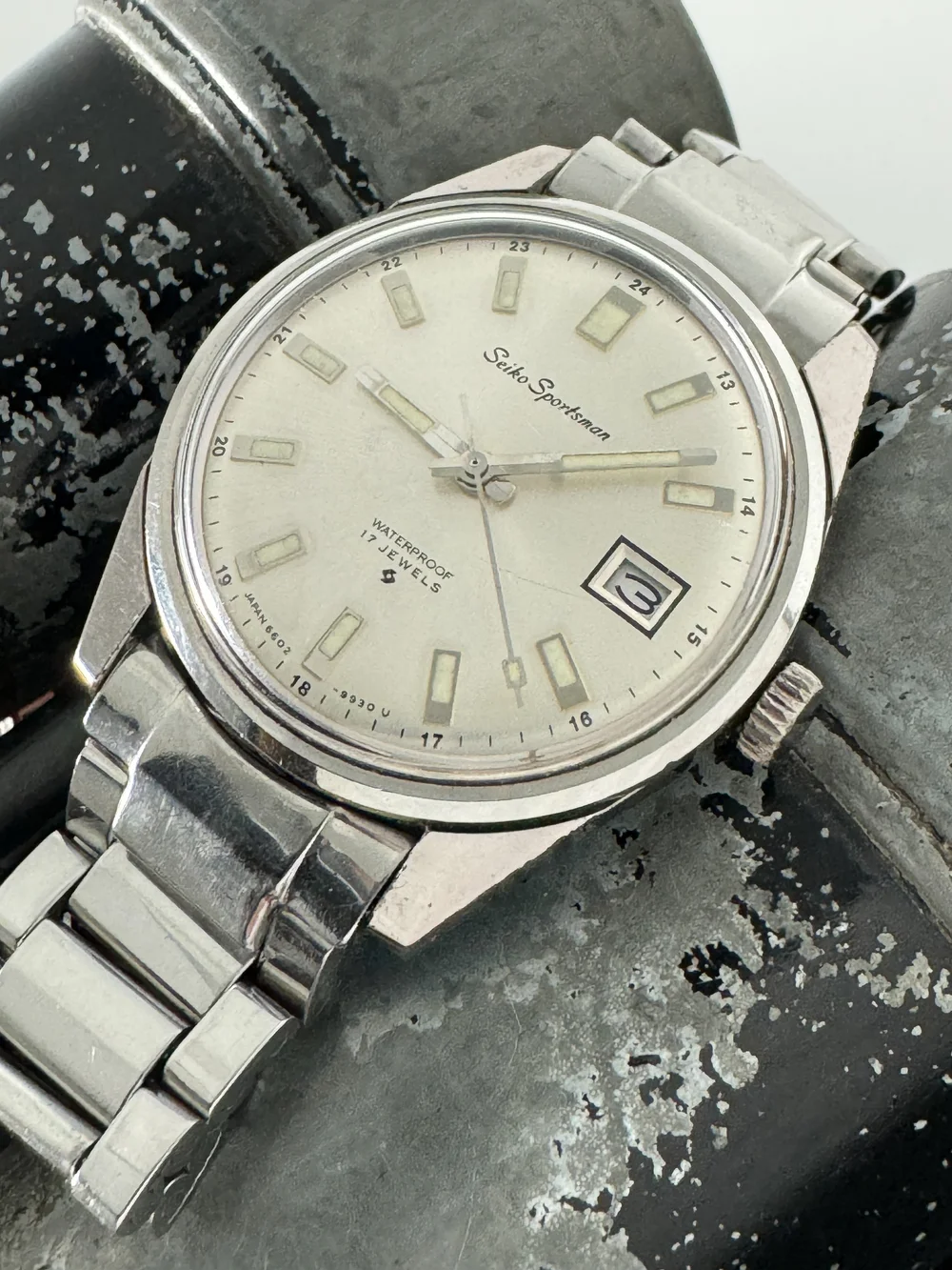 60's Seiko Sportsman Date Japan — Cool Vintage Watches