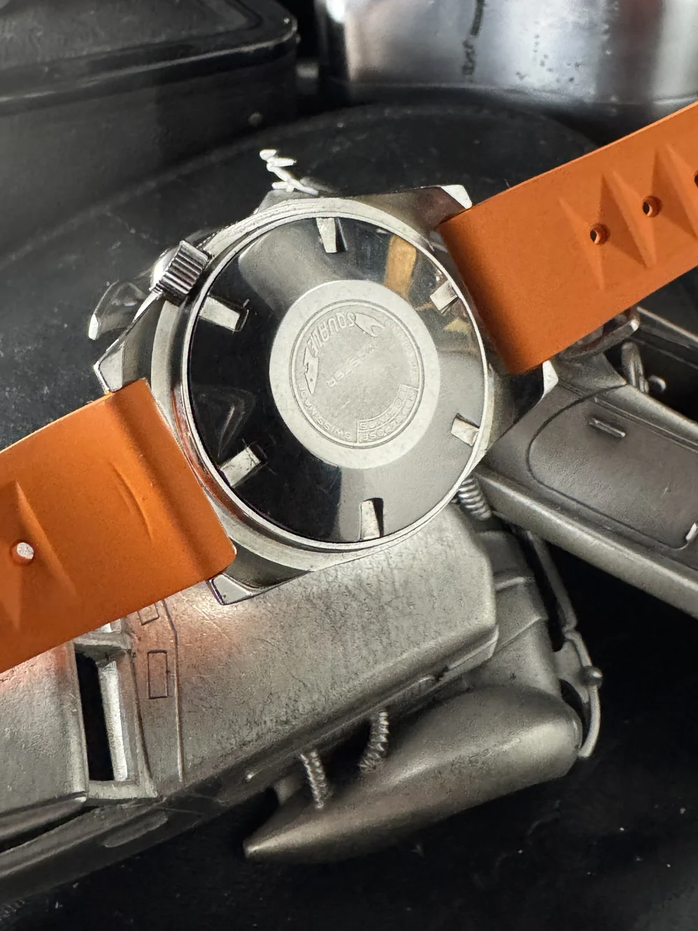 Montre Plongeur Squale Medium Asymétrique - Automatique Swiss Made - Occasion