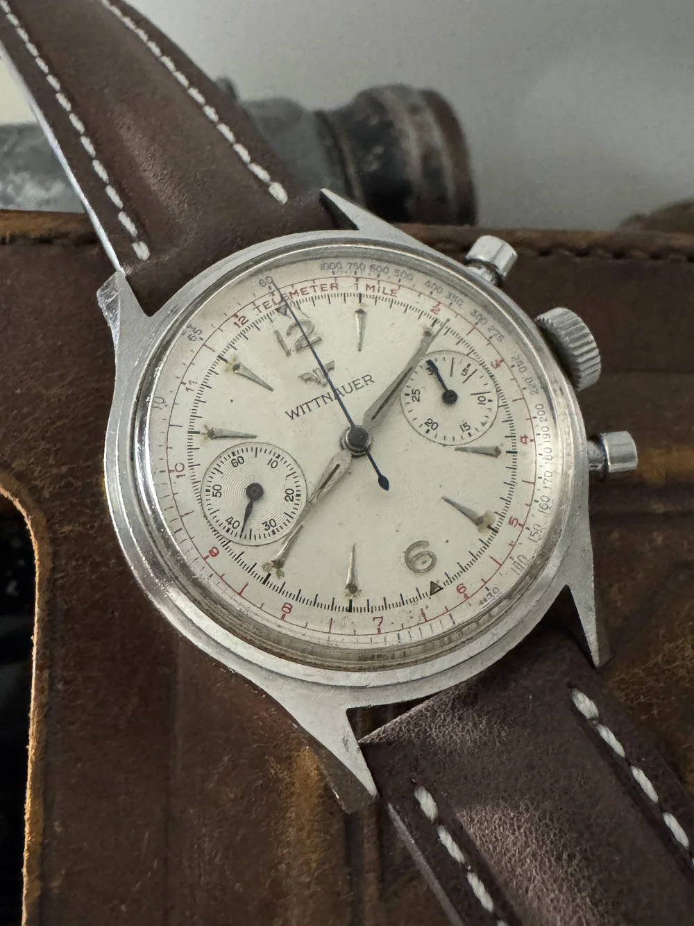 50's Swiss Wittnauer Chronograph — Cool Vintage Watches