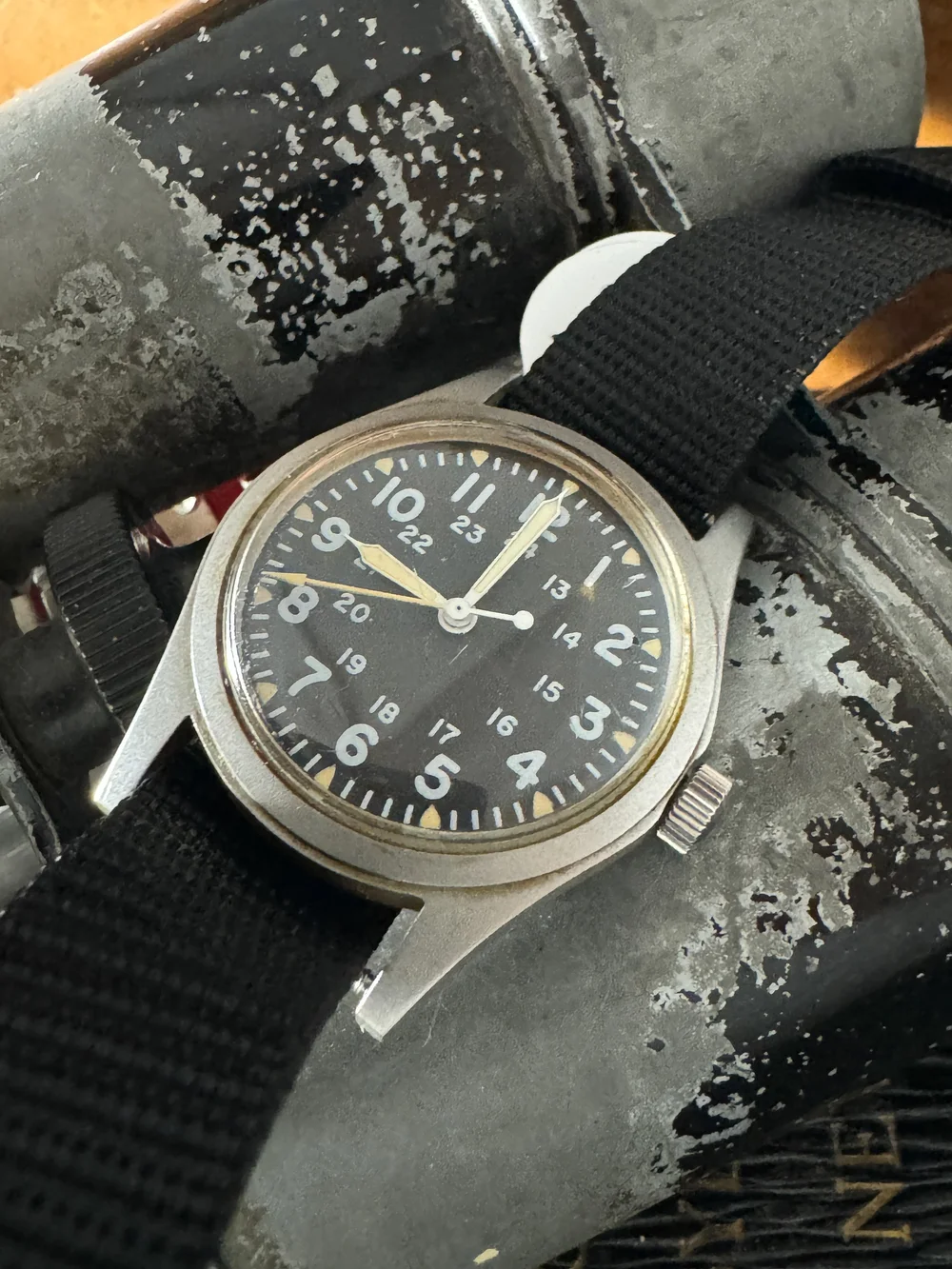1987 Hamilton Military Field Watch — Cool Vintage Watches