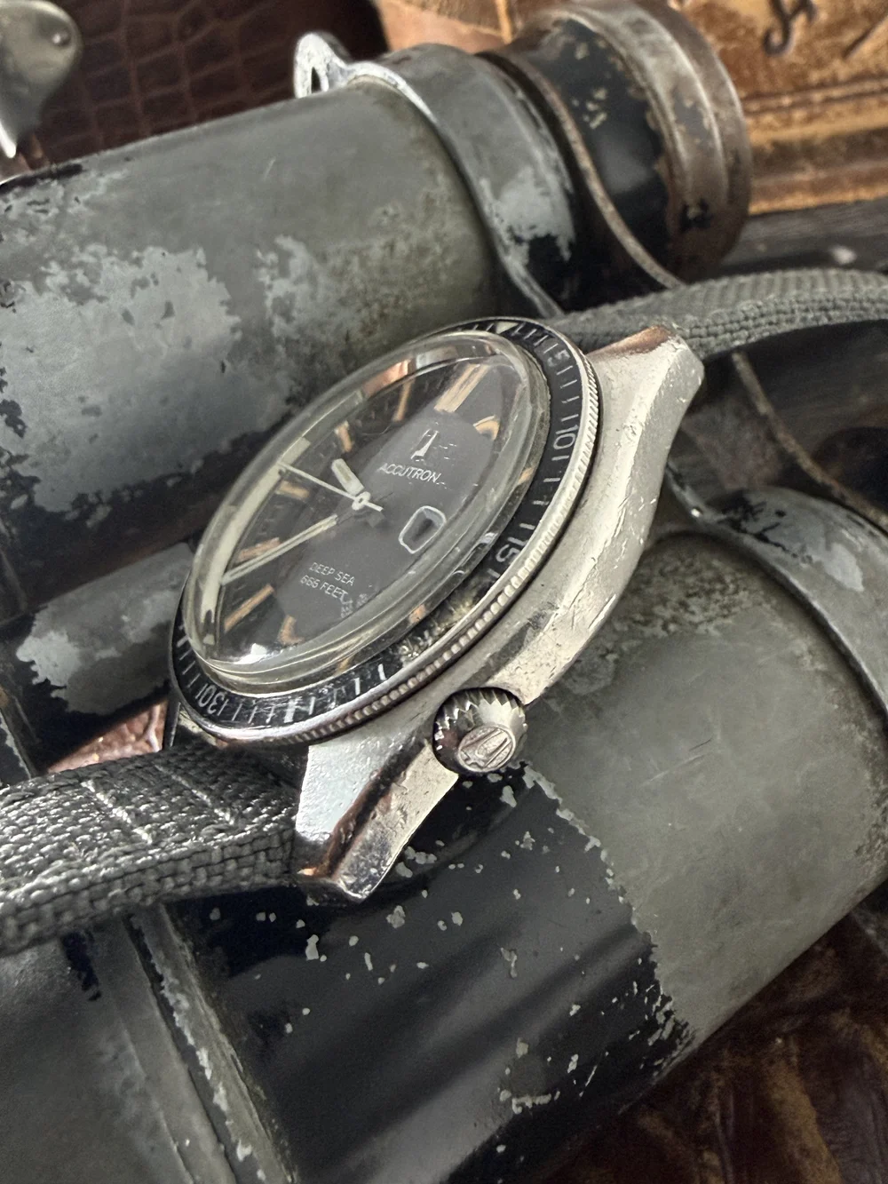 Cool Accutron Deep Sea Devil Diver — Cool Vintage Watches