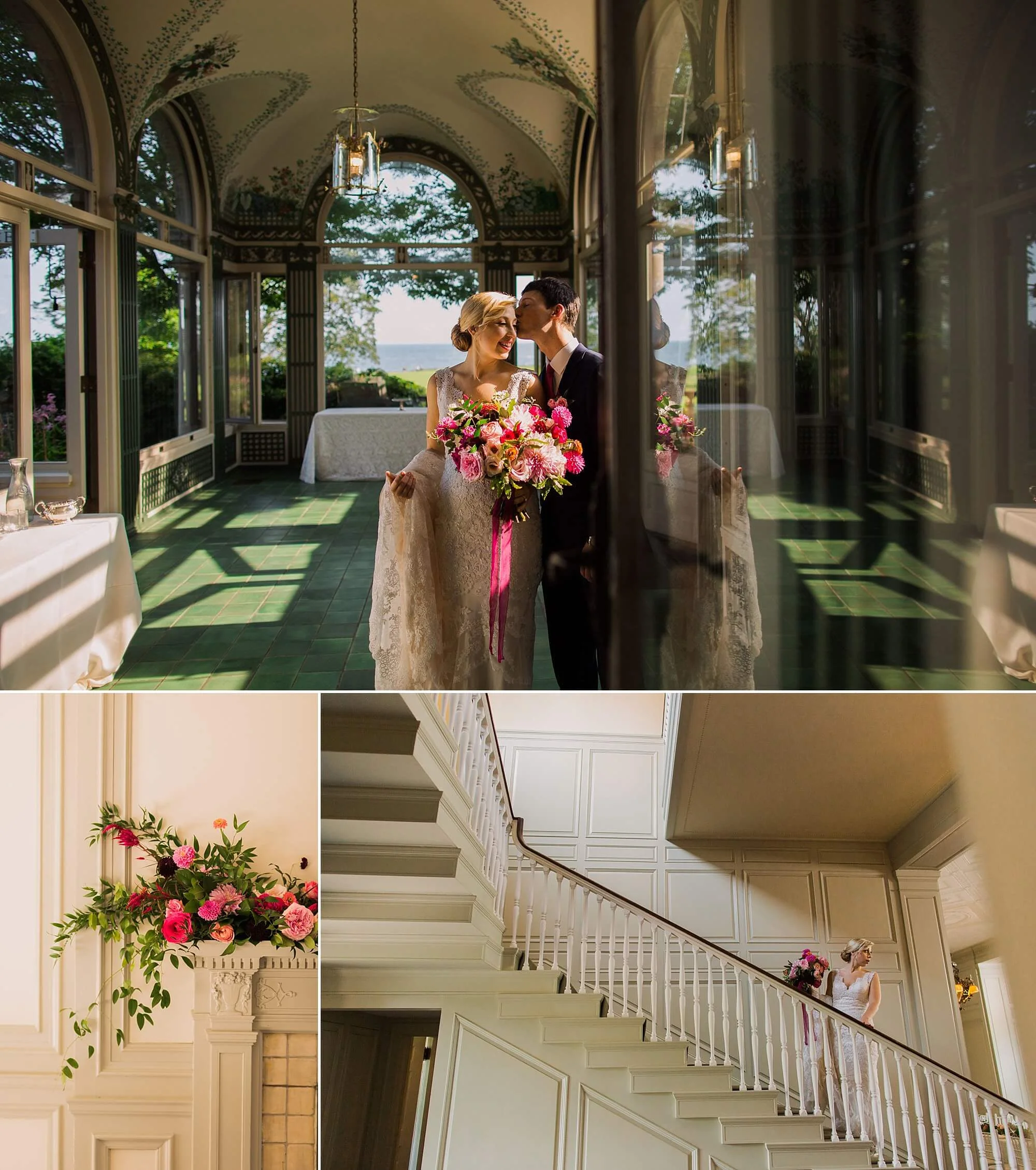 Eolia Mansion // Lindsey + Tom — Ebersole Photography Boston Wedding