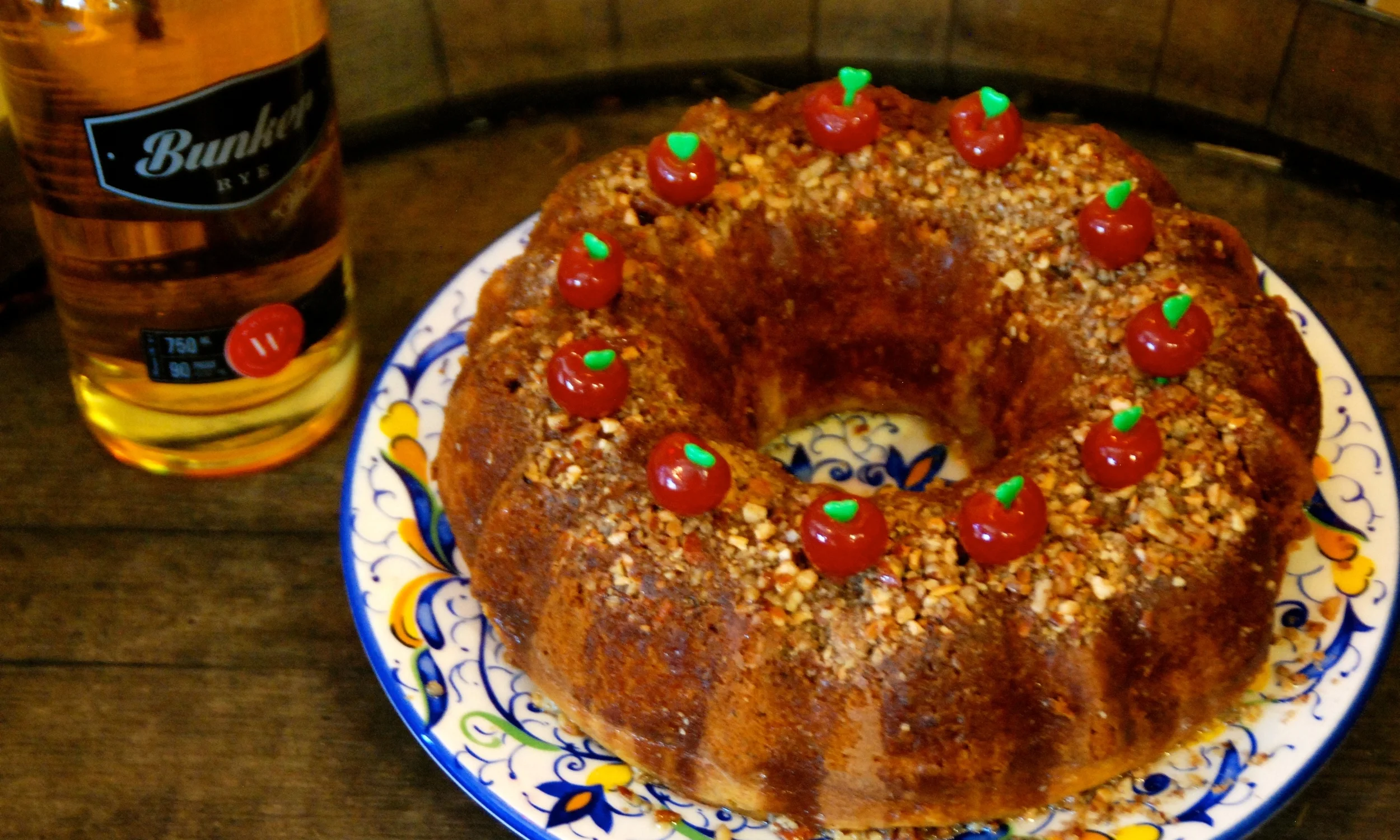 Bunker Rye Whiskey Cake