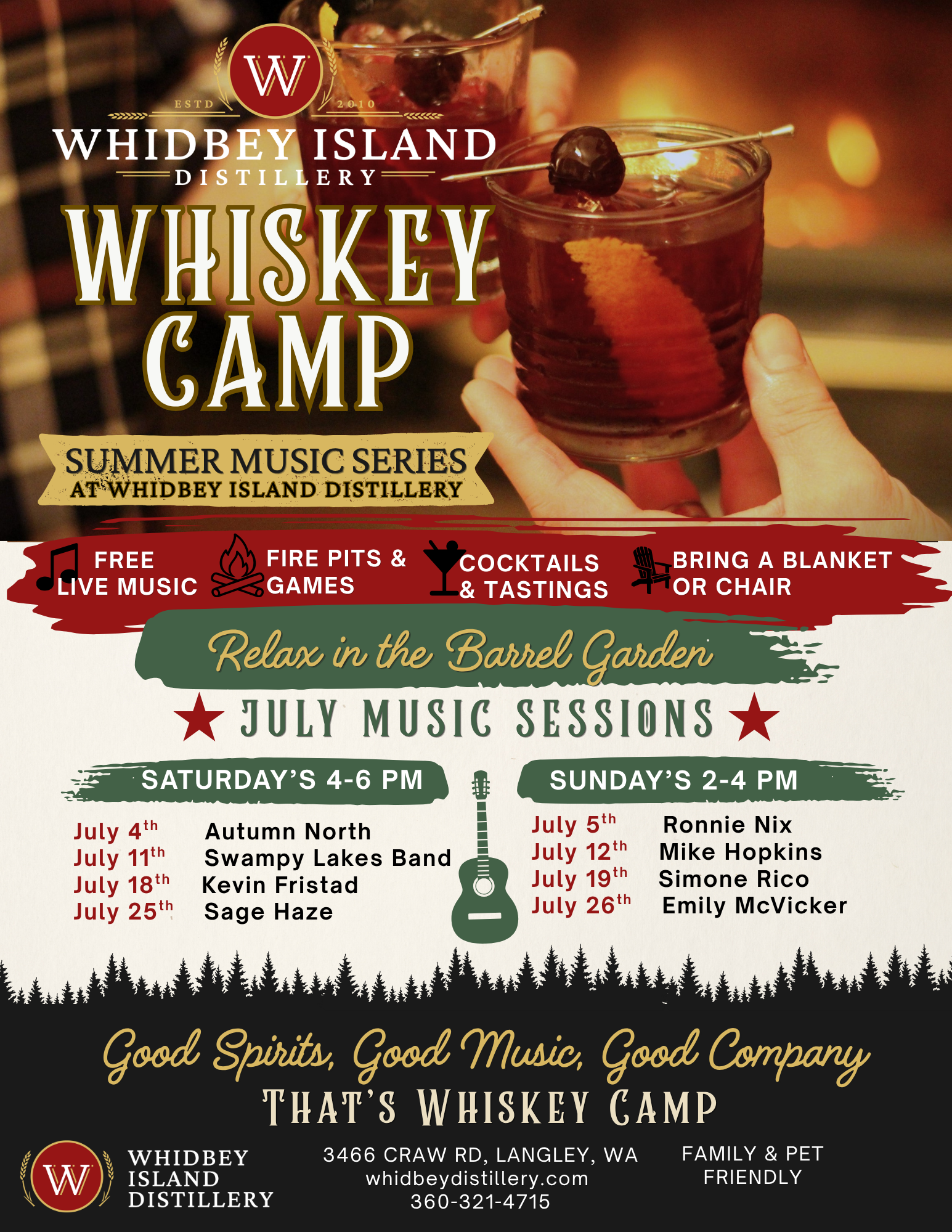 Whiskey Camp Music Series