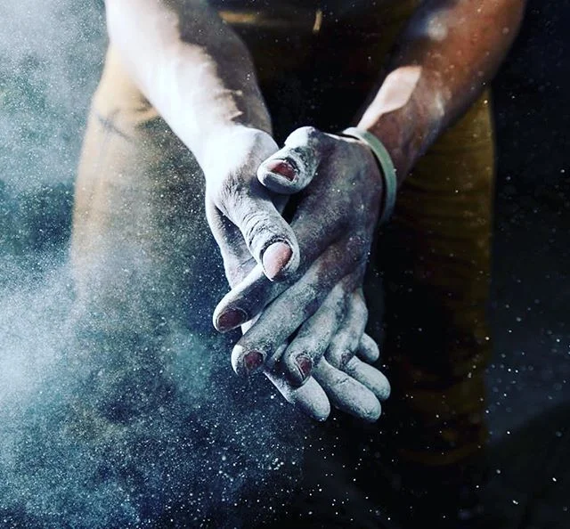 Chalked up. 
#chalkup #doyou #dowork #griptight #spraychalk #crossfit #bouldering #rockclimbing