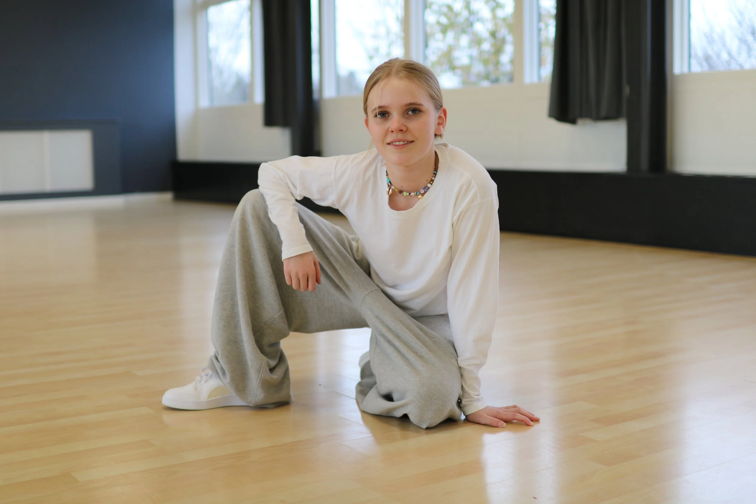 Funky Stars arbejder med timing og rytme til hiphop træning hos Dansefeber