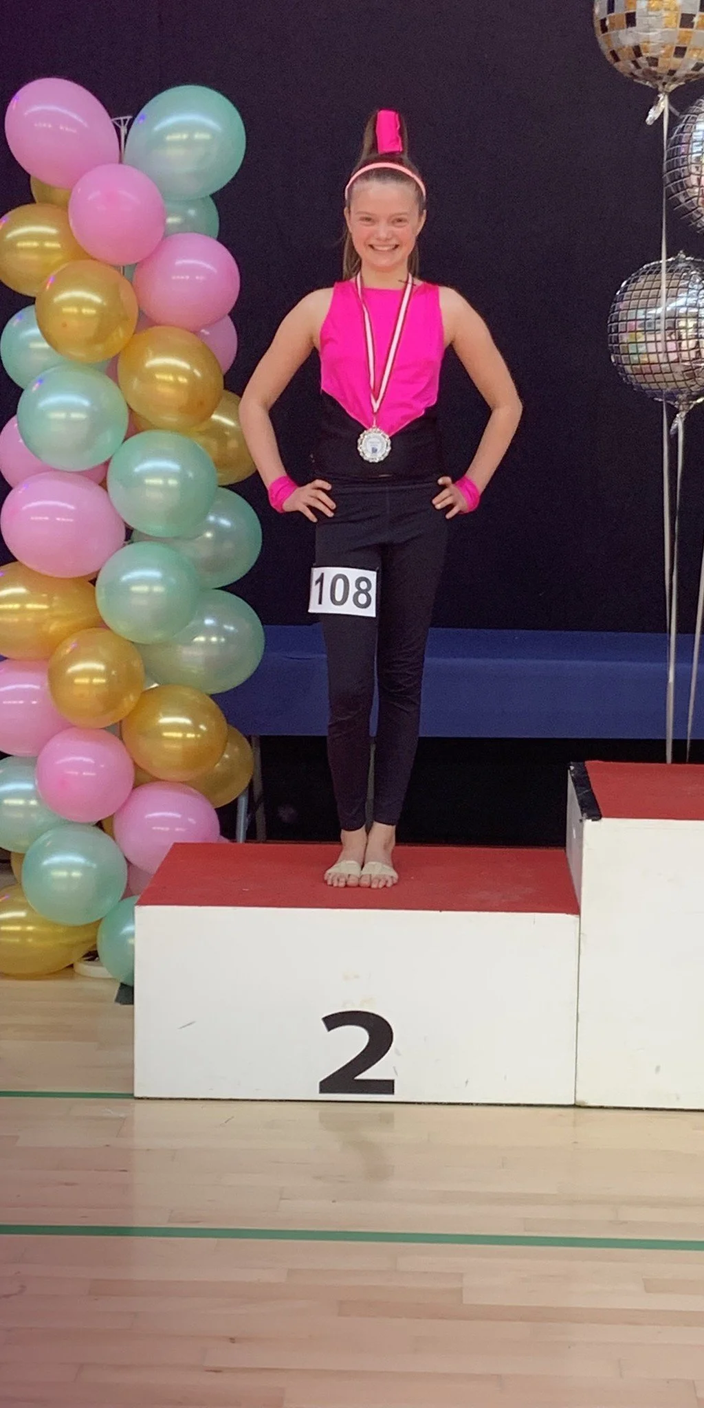 Discodanser fra Dansefeber i Viby J på 2. plads ved dansekonkurrence