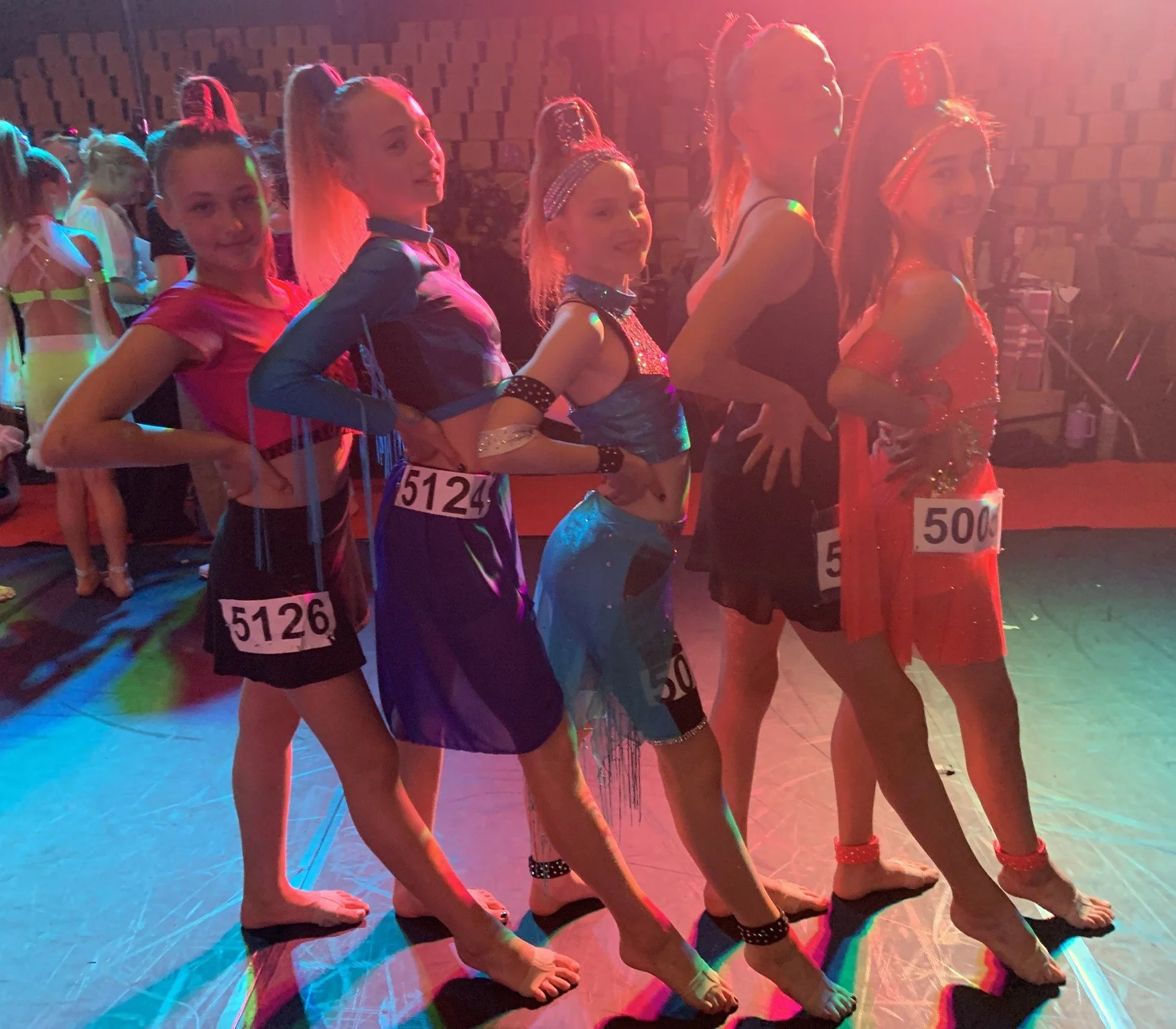 Dansehold fra Dansefeber til disco ved Danmarksmesterskaberne 2026 i Forum Horsens
