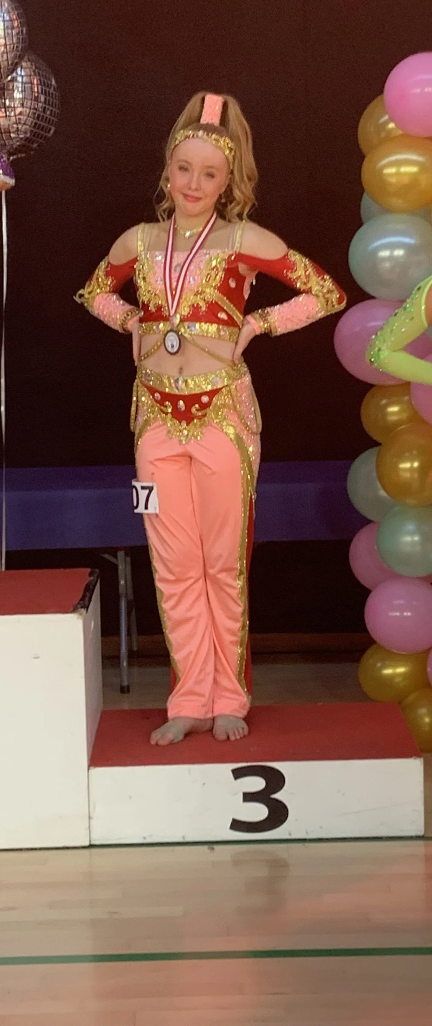 Discodanser fra Dansefeber i Viby J på 3. plads ved dansekonkurrence