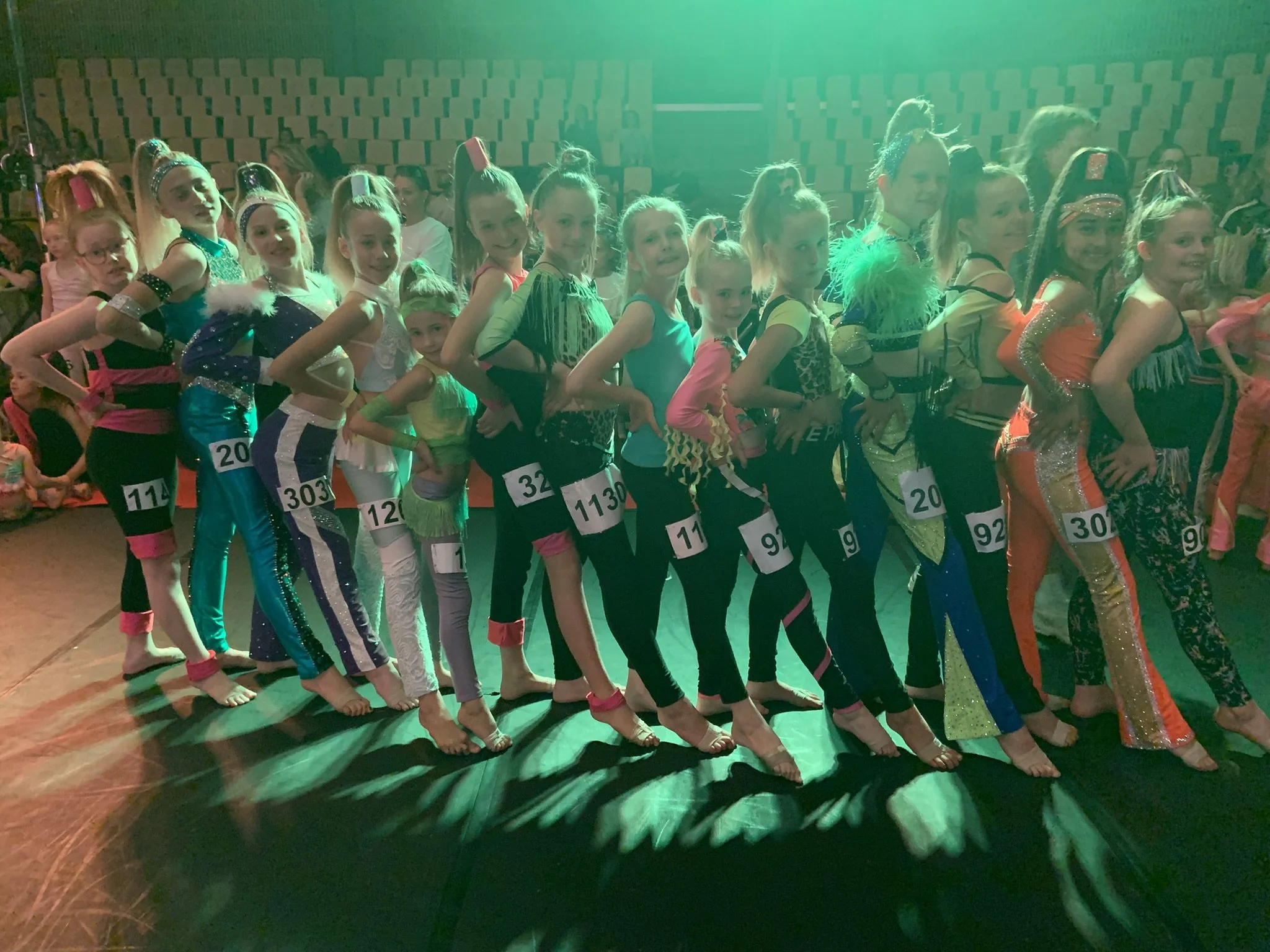 Dansehold fra Dansefeber til disco ved Danmarksmesterskaberne 2026 i Forum Horsens
