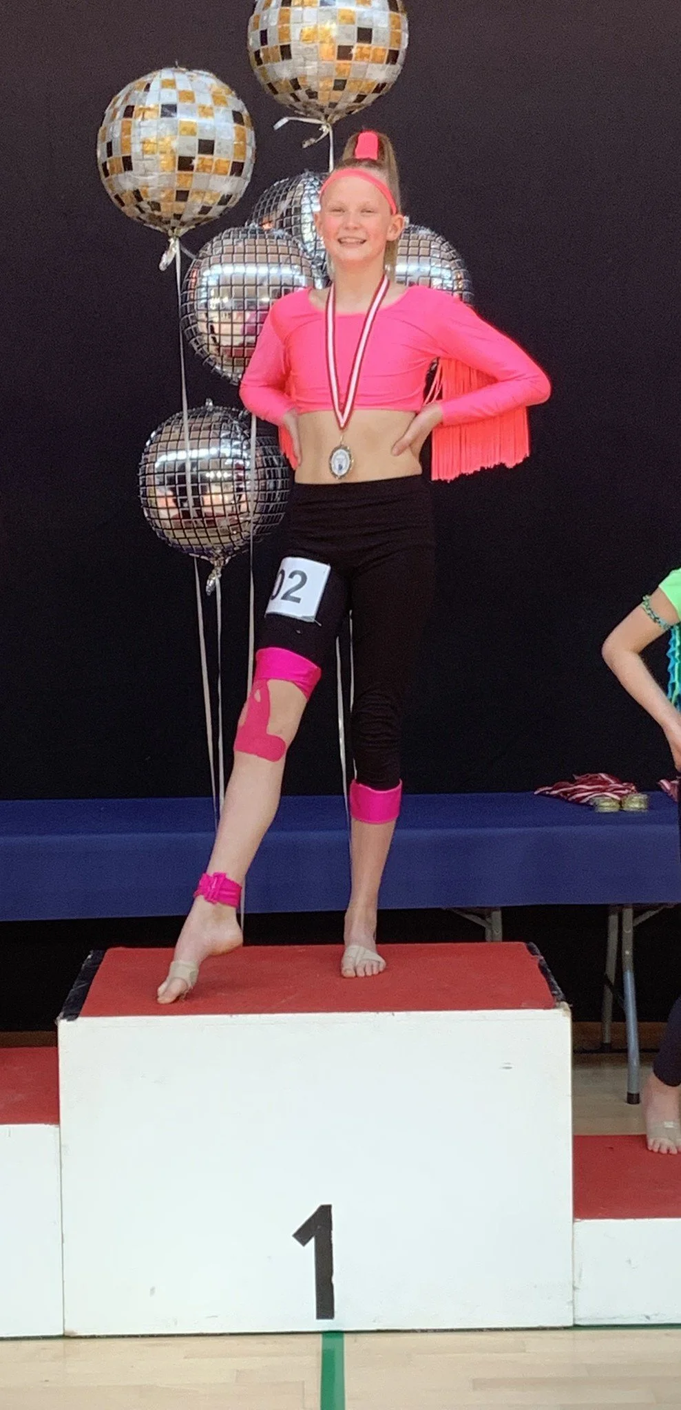 Discodanser fra Dansefeber i Viby J på 1. plads ved dansekonkurrence
