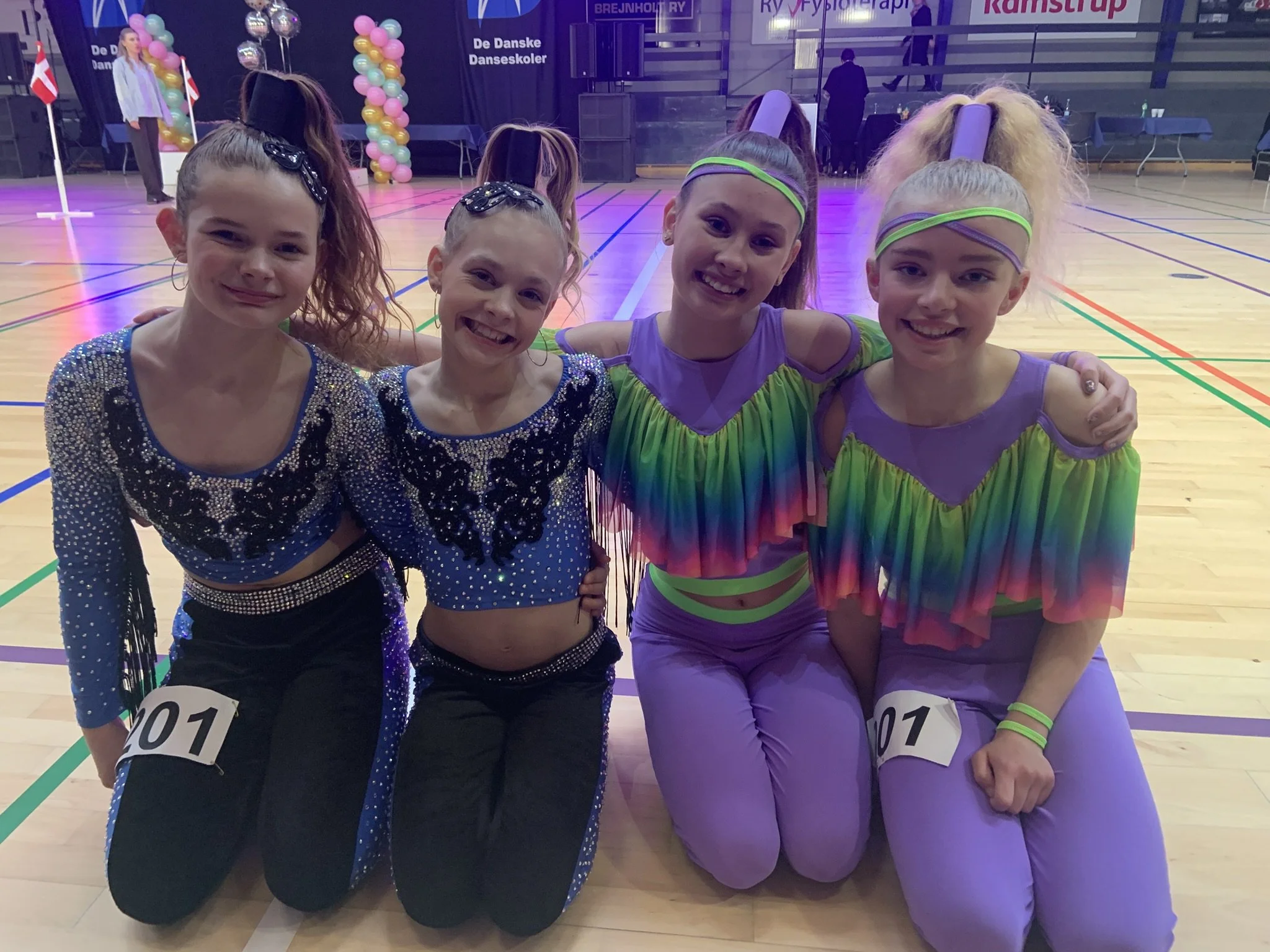 Discodansere fra Dansefeber i Viby J ved dansekonkurrence