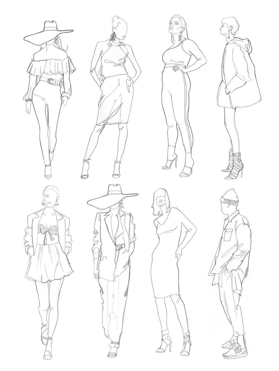 Contour Coloring Book Figures IG.jpg