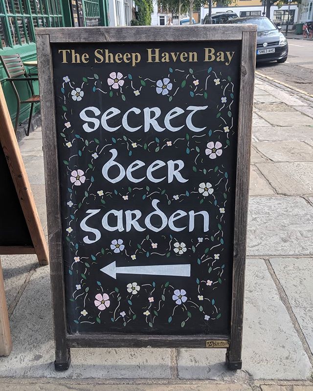 If you put a sign on the street advertising your secret beer garden which indicates the direction of your secret beer garden I don't think you understand what "secret" means...