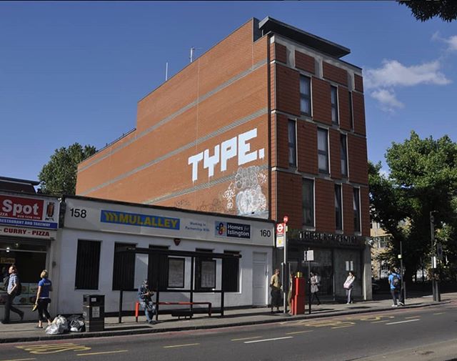 I was informed today that TYPE has died. 
TYPE was a great inspiration for me. Back when I used to live outside London, I would pass this piece on my visits. It stood out amongst the rest of the work I saw. The prolific location, size and neatness of
