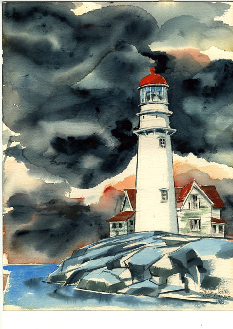To the Lighthouse--Scilly Isles