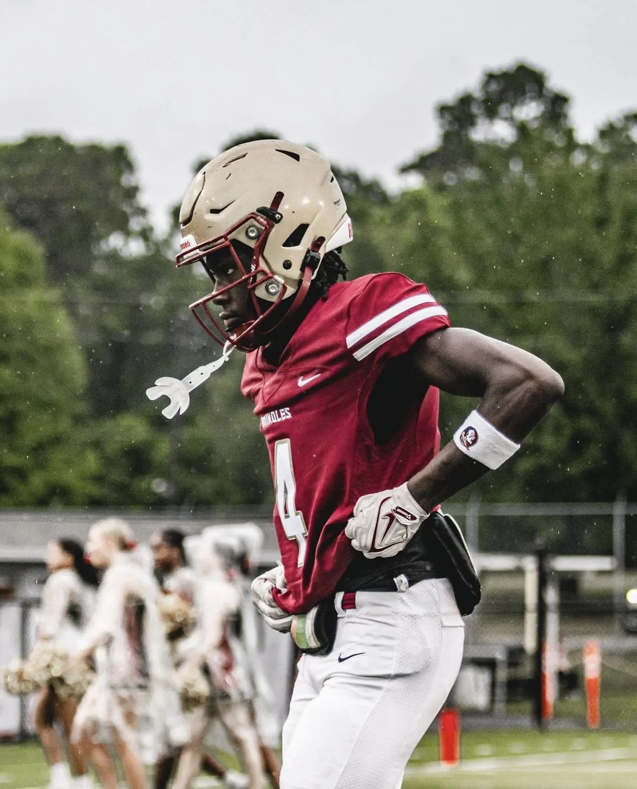 Video: Florida High's Gabe Miley talks about his pick 6 that led Seminoles win over Hawthorne, 41-27