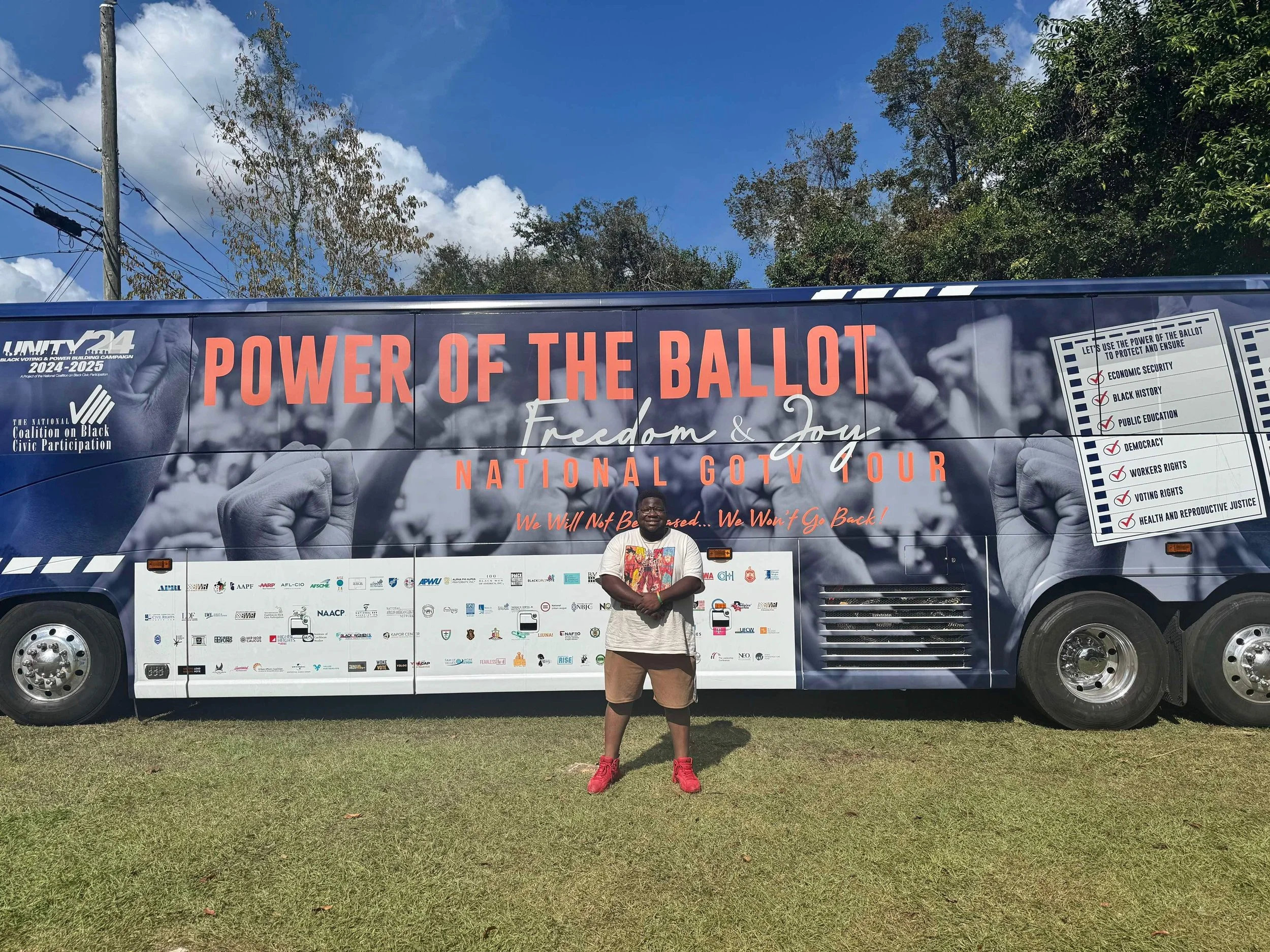 Voting rights group encouraging African Americans to get out and vote