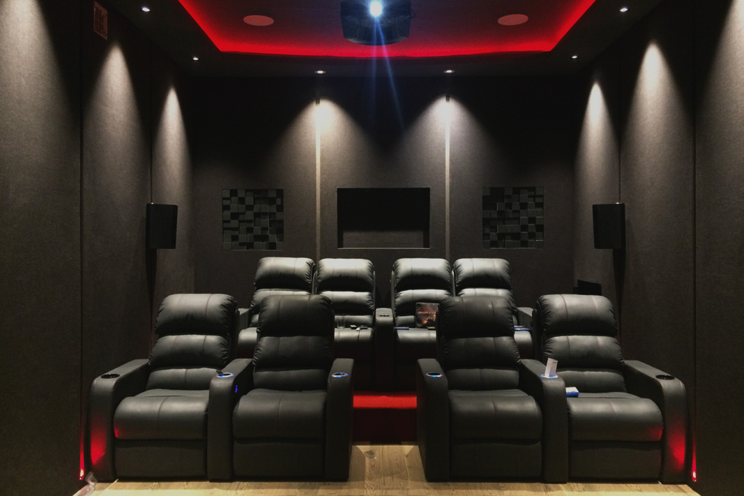 We love all black rooms