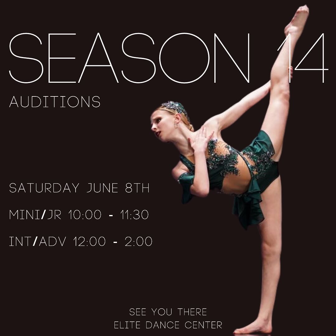 ATTN DANCERS: Season 14 Auditions are HERE! Mark your calendars this is a season you won&rsquo;t want to miss! 

Audition and train with the most talented and educated dance faculty in Fort Wayne. Get ready to take your training to the next level! 

