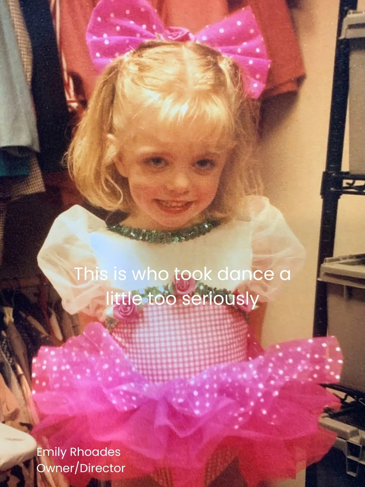 Once the little dancers&hellip;
Now the ones cheering on the next generation. 🤍
The EDC team.