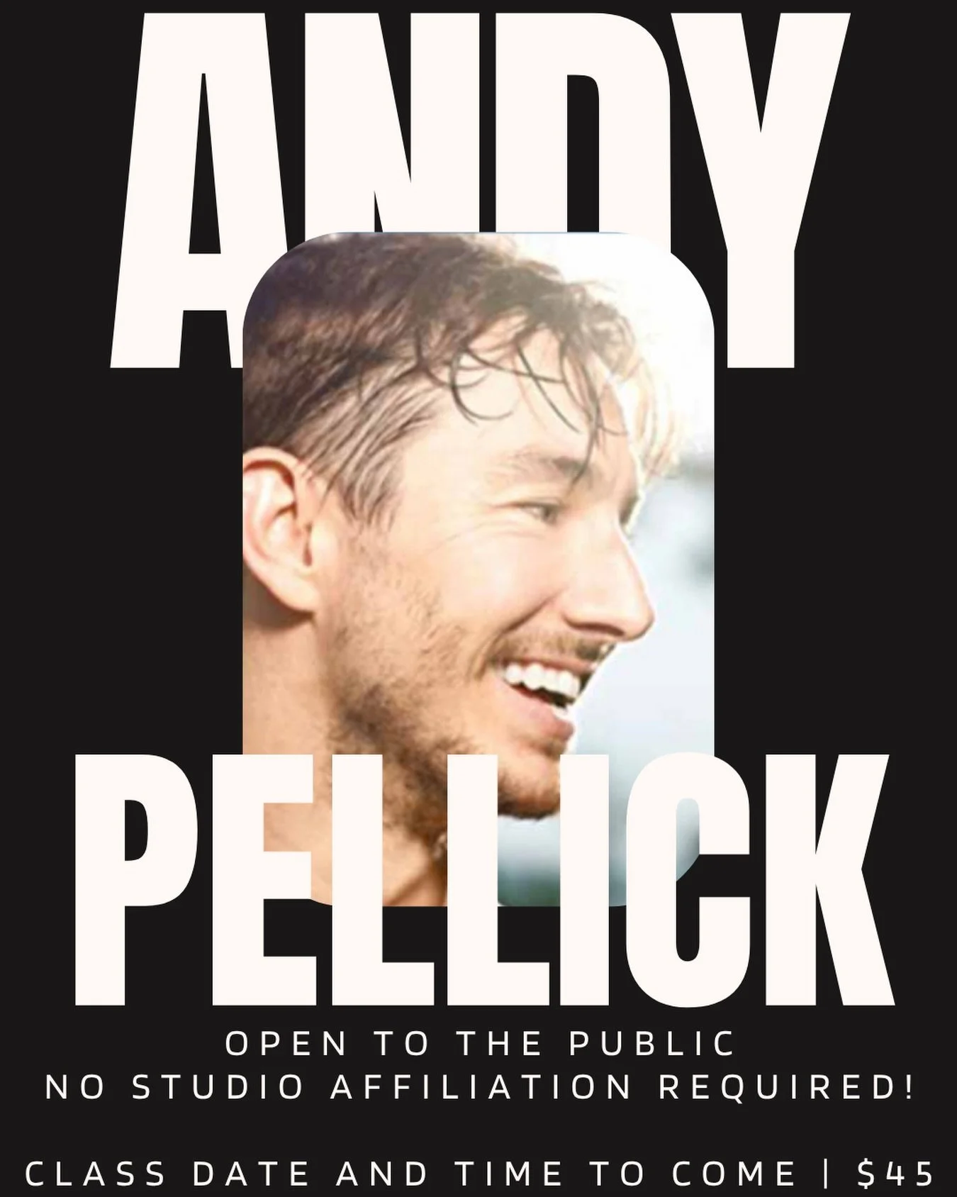 Andy Pellick is coming to EDC 🙌

OPEN TO THE PUBLIC 🔥

Train with Andy Pellick at EDC! No studio affiliation required. Don&rsquo;t miss this incredible opportunity to learn, grow, and be inspired.

🎟️ $45
📍 Elite Dance Company

Message us to rese