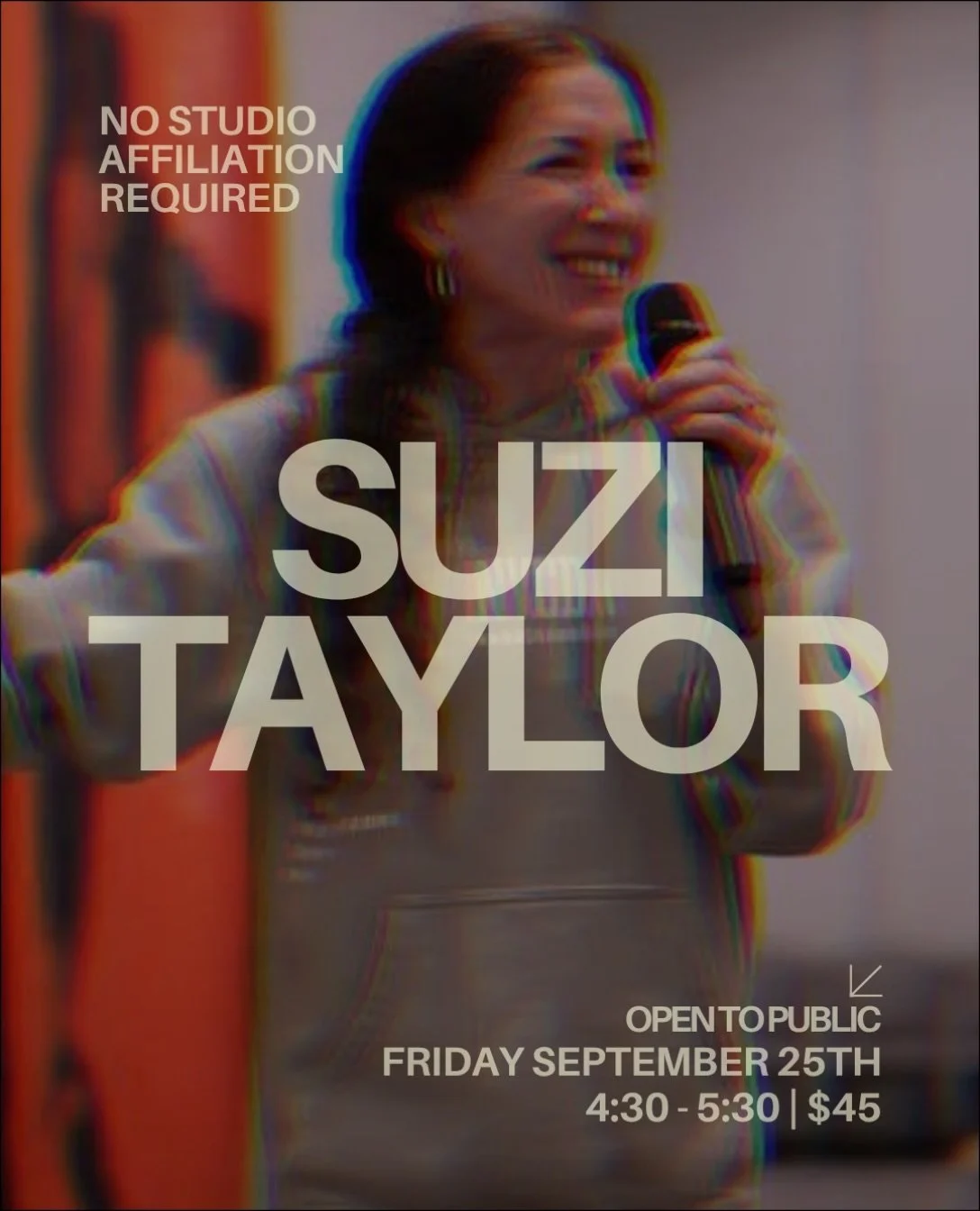 Suzi Taylor is coming to EDC! 🖤

Join us Friday, September 25th from 4:30&ndash;5:30 for an open class with Suzi! No studio affiliation required &mdash; all dancers are welcome.

$45 | Open to the public

We can&rsquo;t wait to have her in the studi