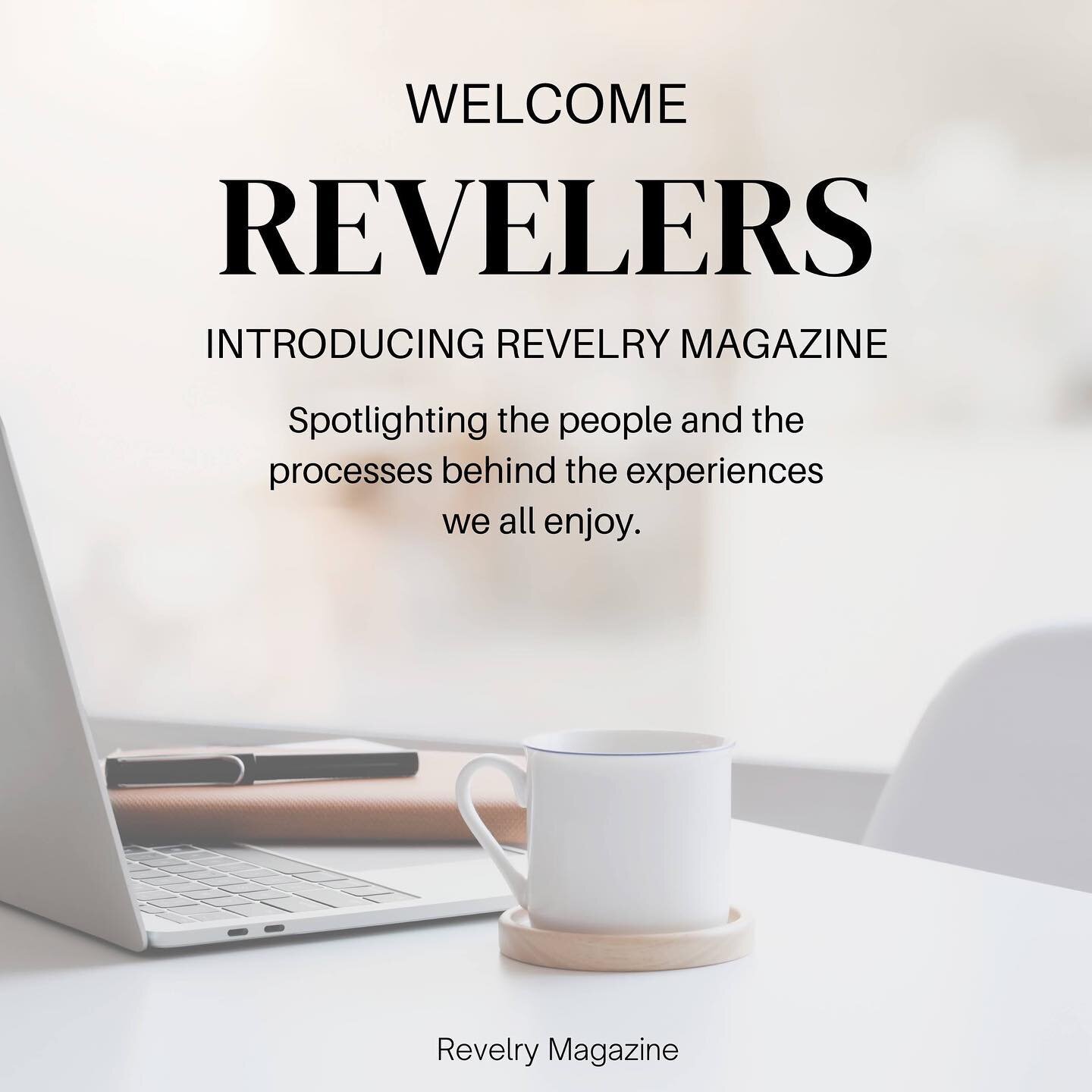 The event industry may look different since 2020 but there are still so many people working hard to help us stay connected! 

Revelry Magazine is here to showcase those people and help you stay connected! ✨