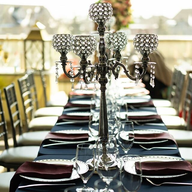 #Beautiful table #decor from our recent #OpenHouse at #sjucchall in #Oakville!
&bull;
#banquethall #oakville #marriage #wedding