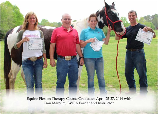 Equine_Flexion_Therapy_Course_April_25_27__2014_with_Dan_Marcum__BWFA_Farrier_and_Instructor_with_graduates_copy.jpg