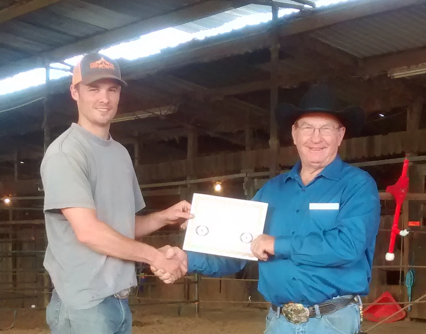 Joe Holman, EFT Graduate with Dan Marcum in Texas cropped.jpg