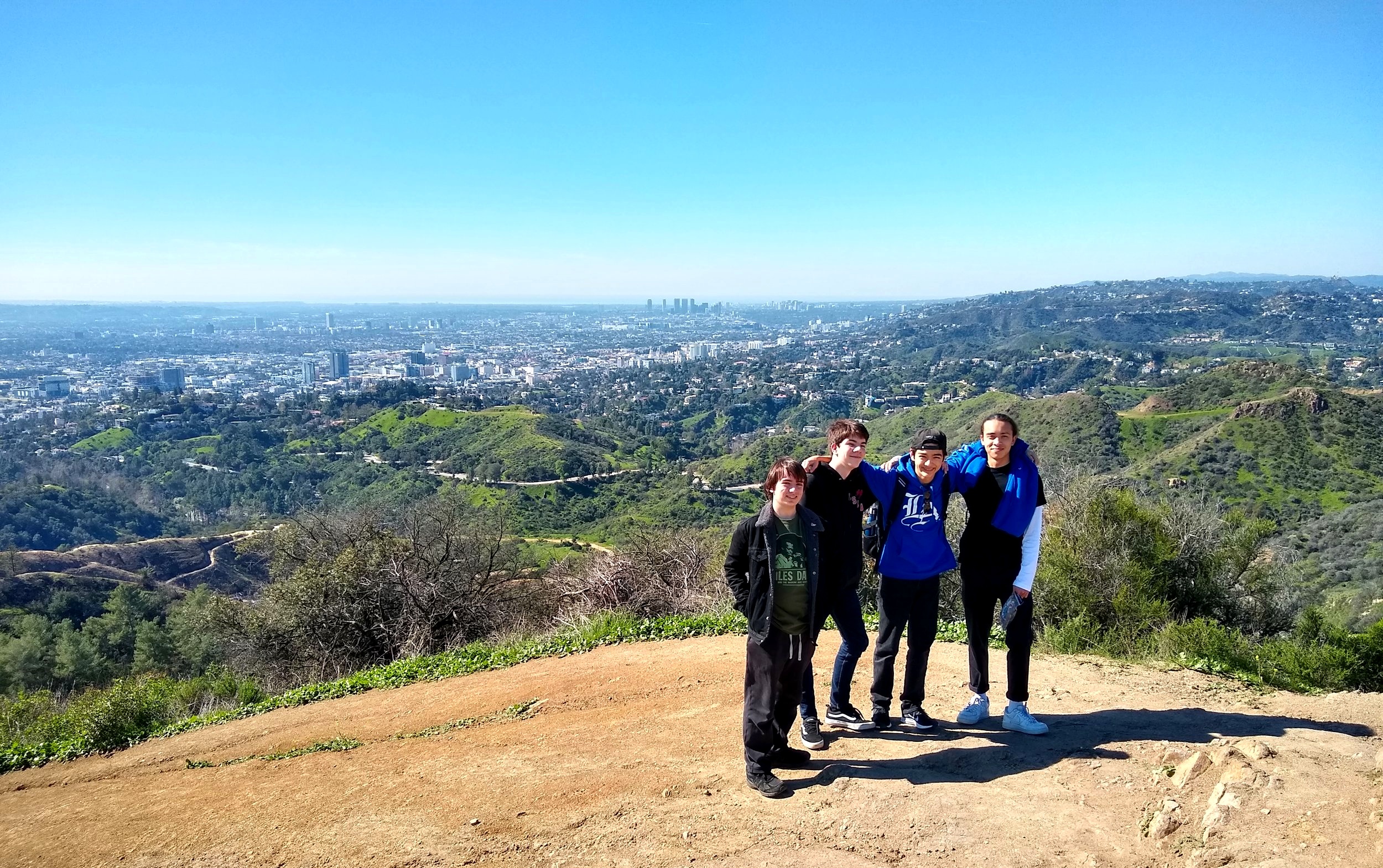 Lab Day atop Mt. Hollywood!
