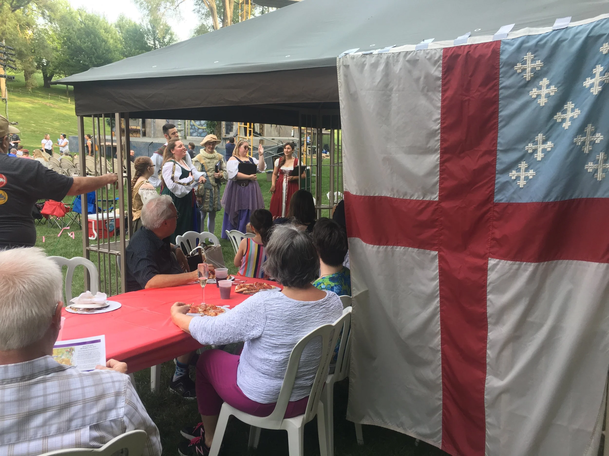 Trinity night at "Shakespeare on the Green"