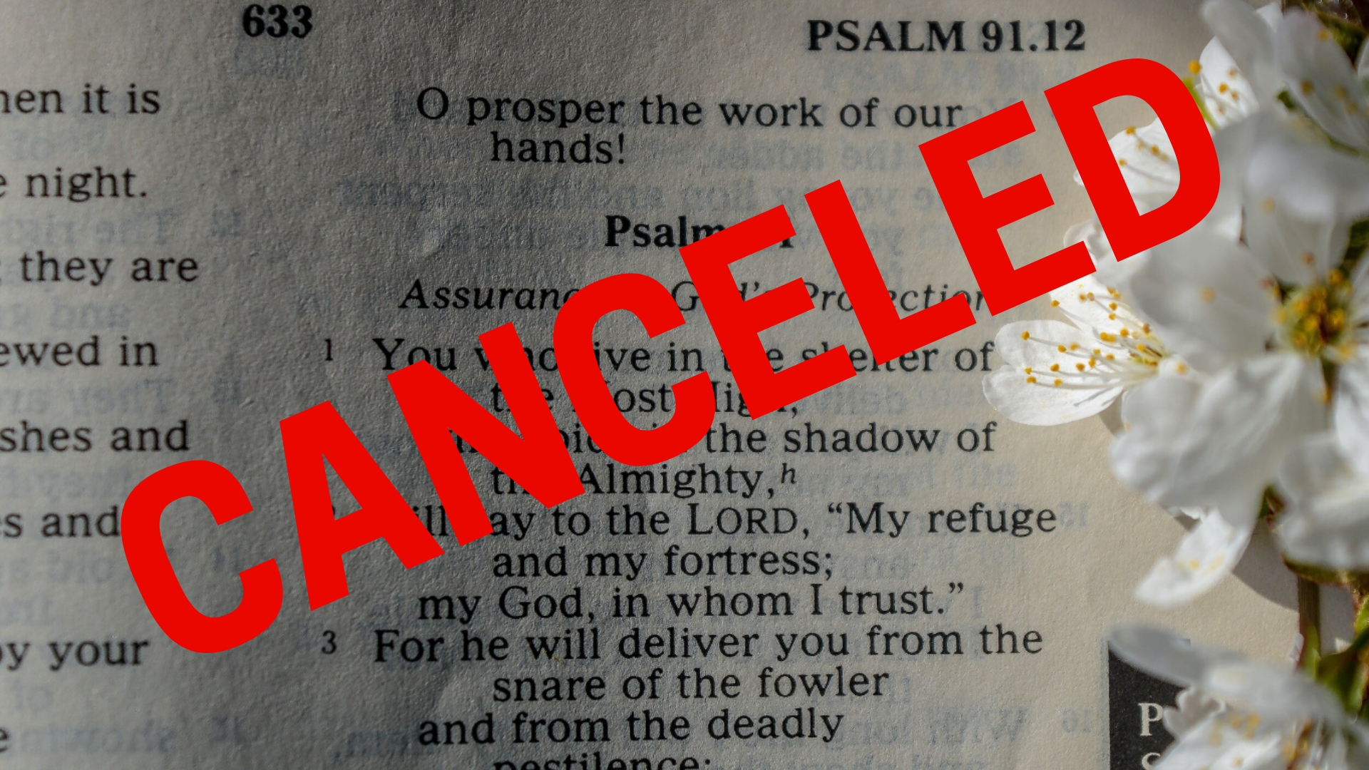 Adult Formation Psalms Study CANCELED