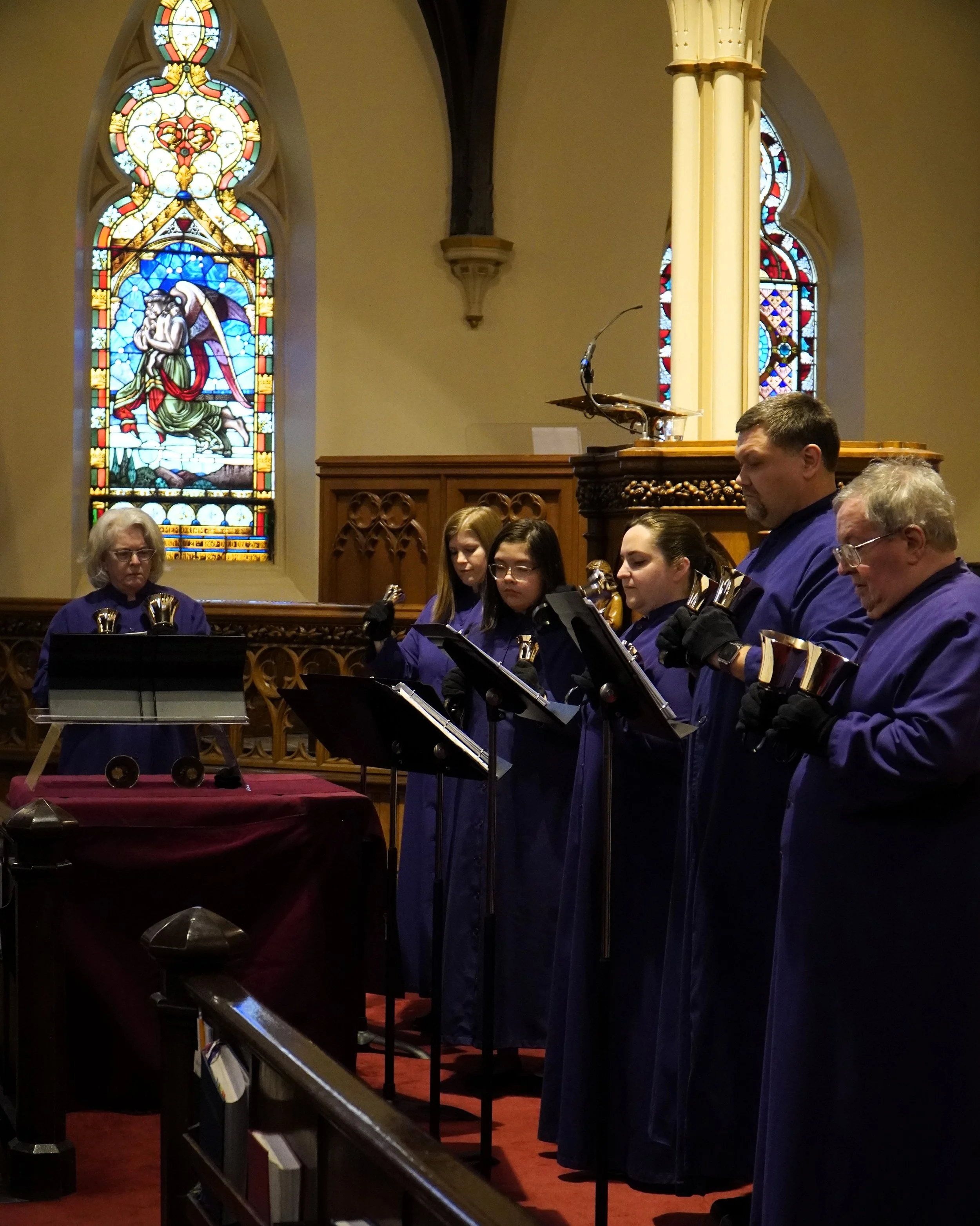 Handbell Ensemble Rehearsals Resume