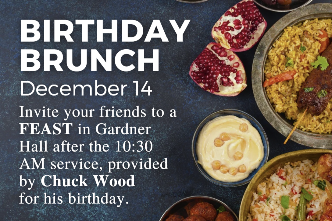 Chuck Fest Birthday Brunch