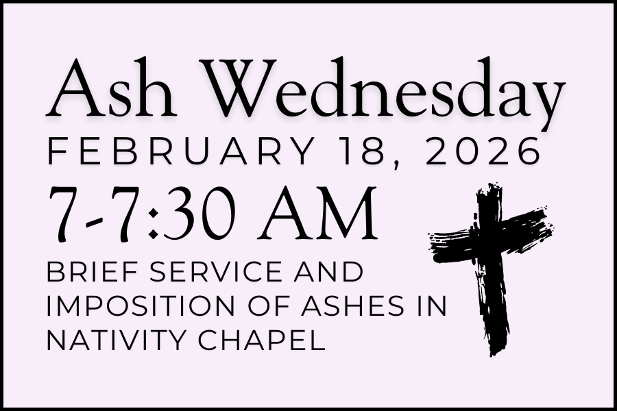 Ash Wednesday Service - 7 AM